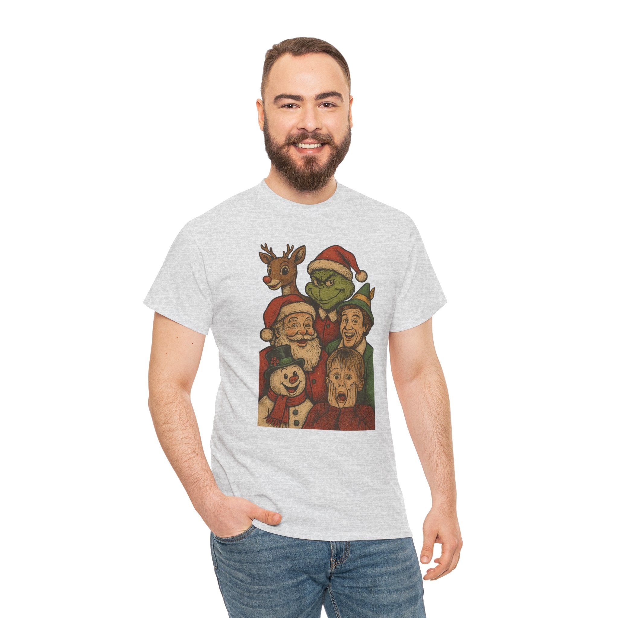 Christmas Icon Vintage Unisex Cotton Tee