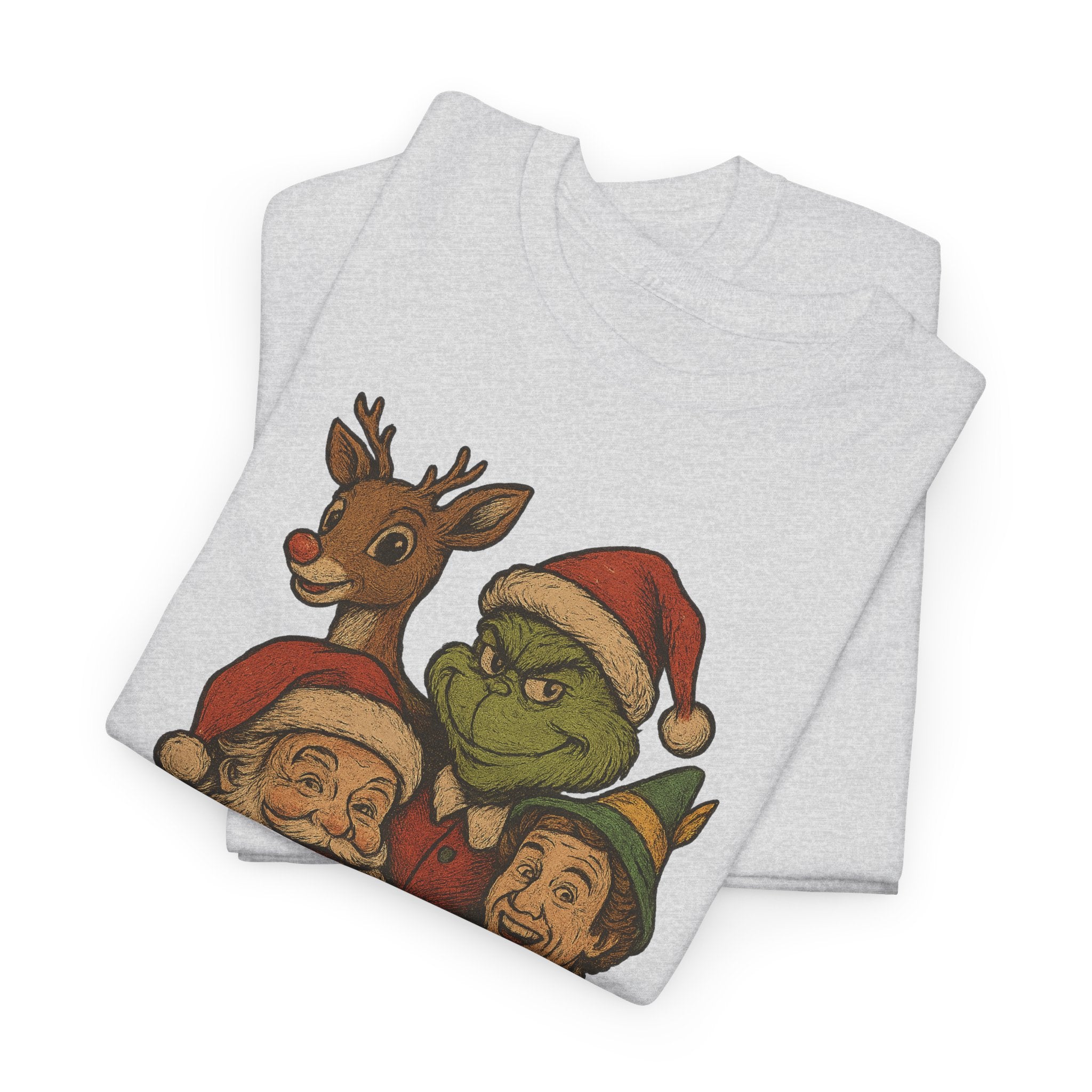 Christmas Icon Vintage Unisex Cotton Tee
