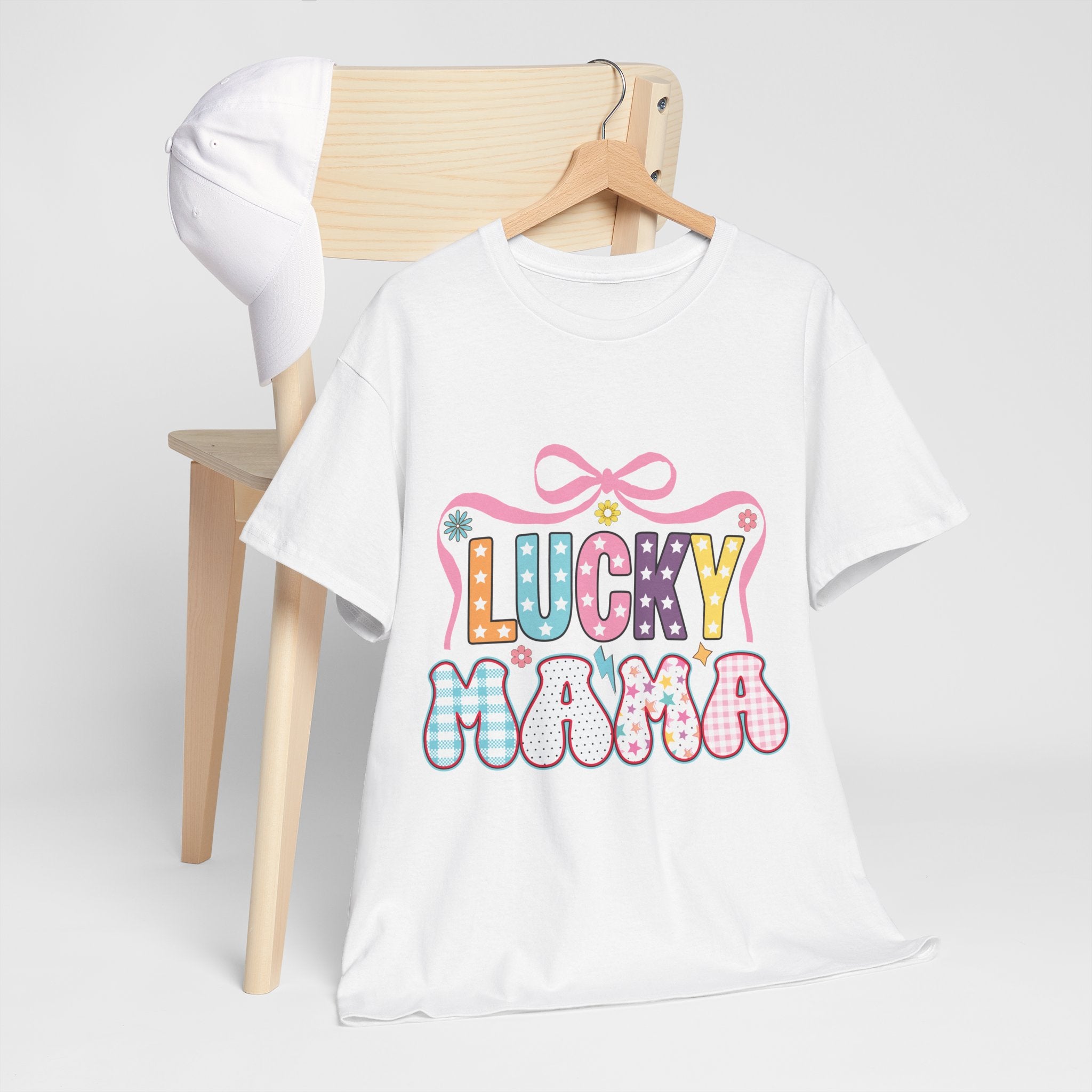 Lucky Mama Unisex Cotton Tee