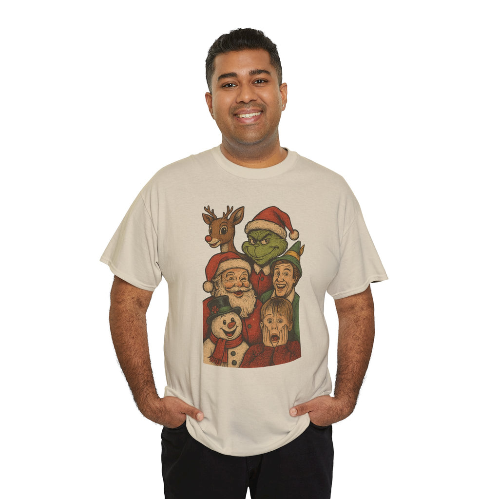 Christmas Icon Vintage Unisex Cotton Tee