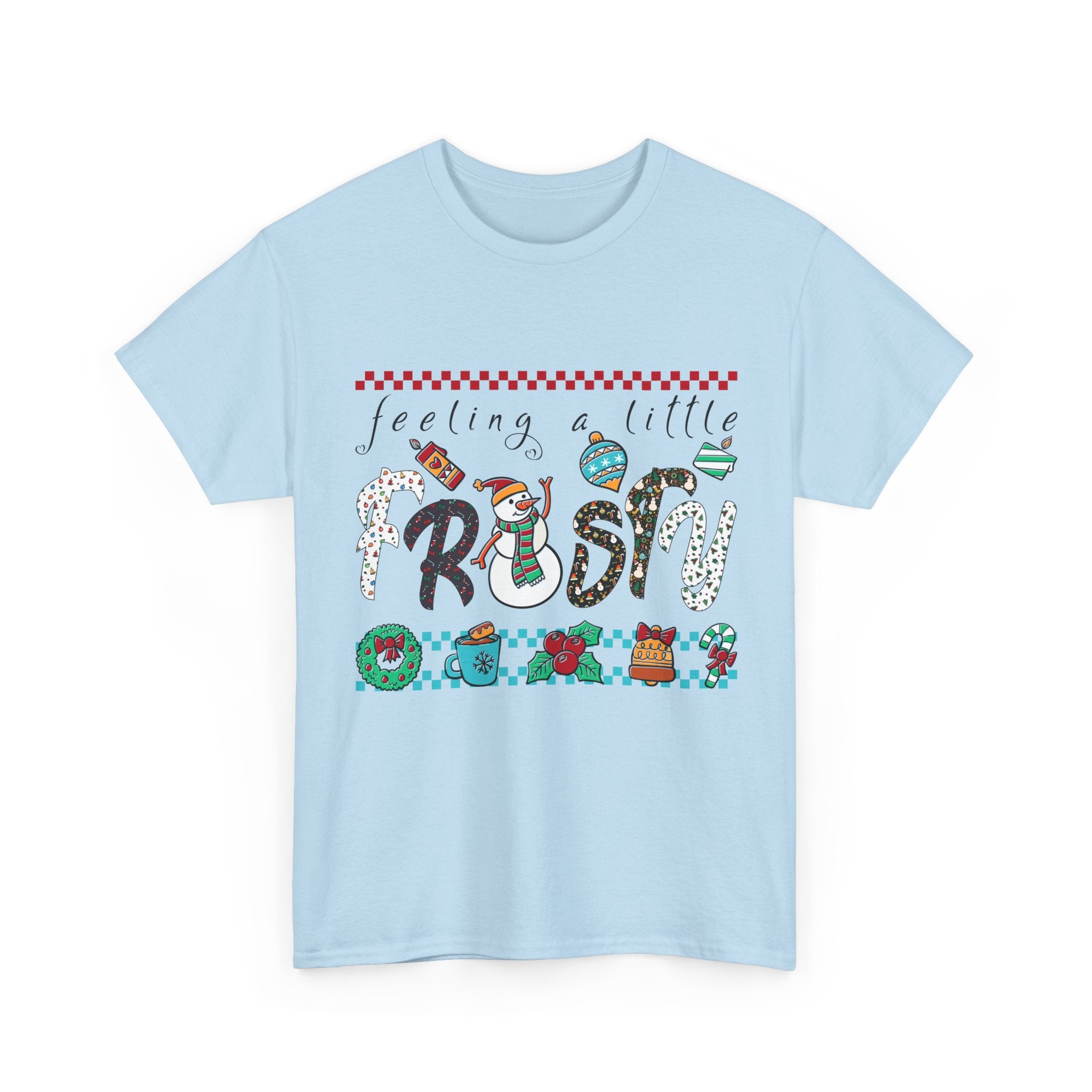 Christmas Frosty Unisex Cotton Tee