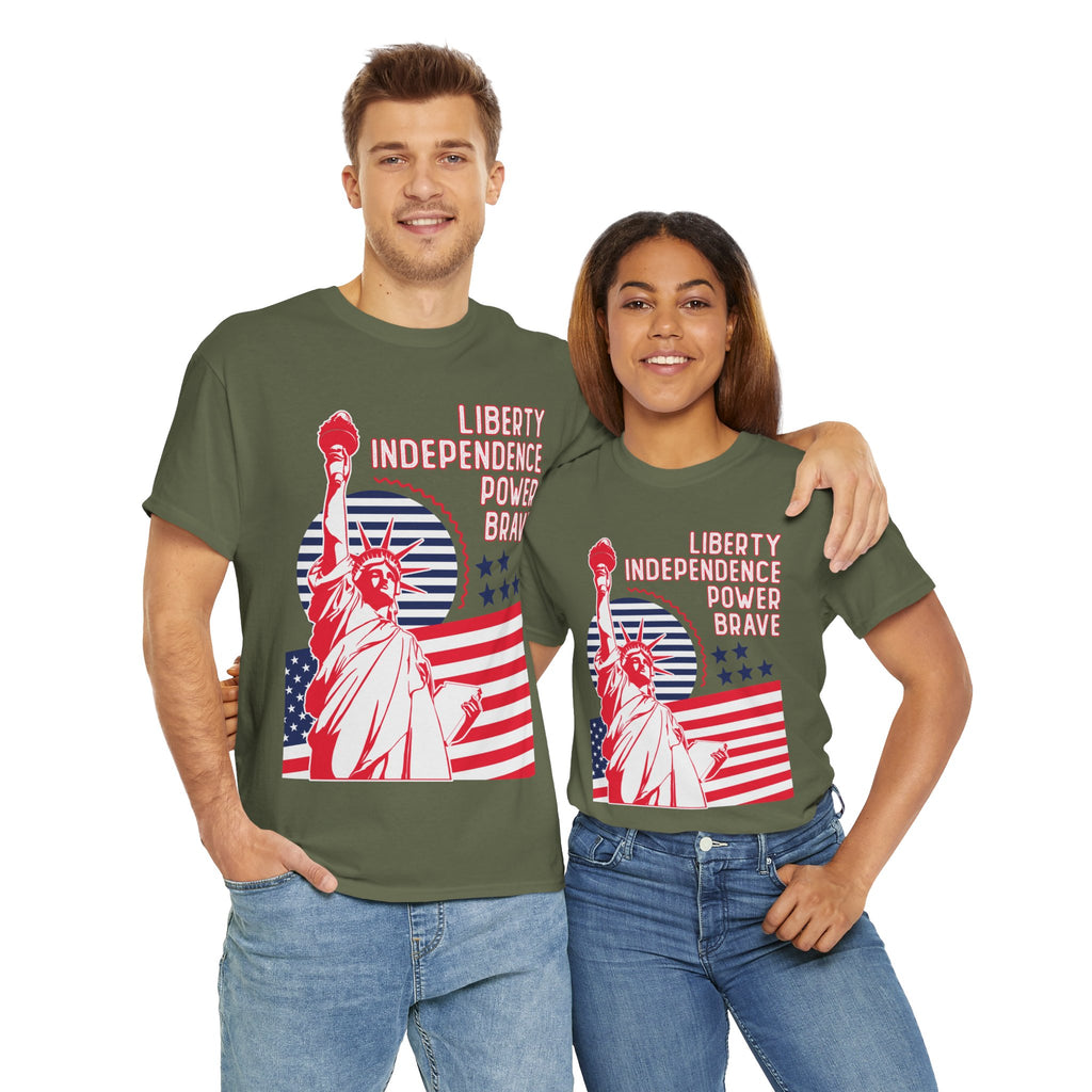 American Independence Day Unisex Cotton Tee