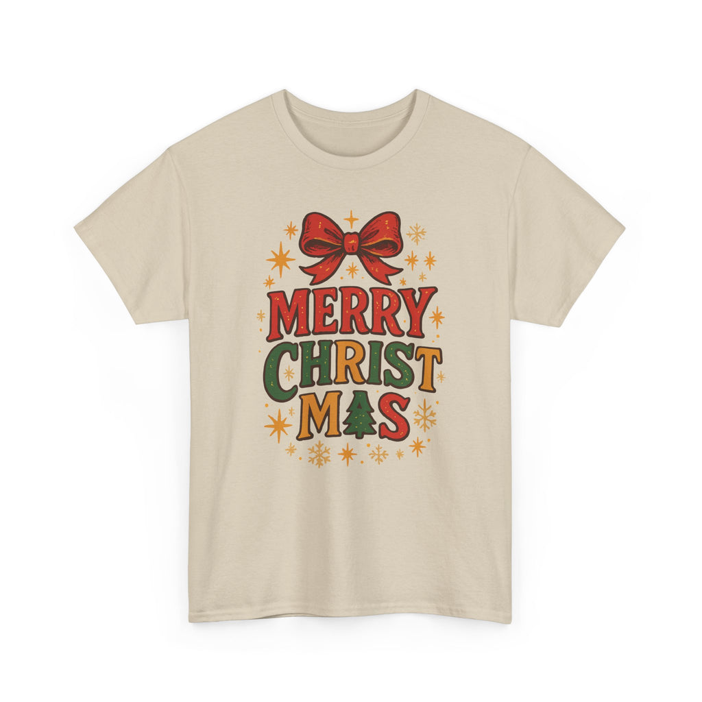 Merry Christmas Unisex Cotton Tee