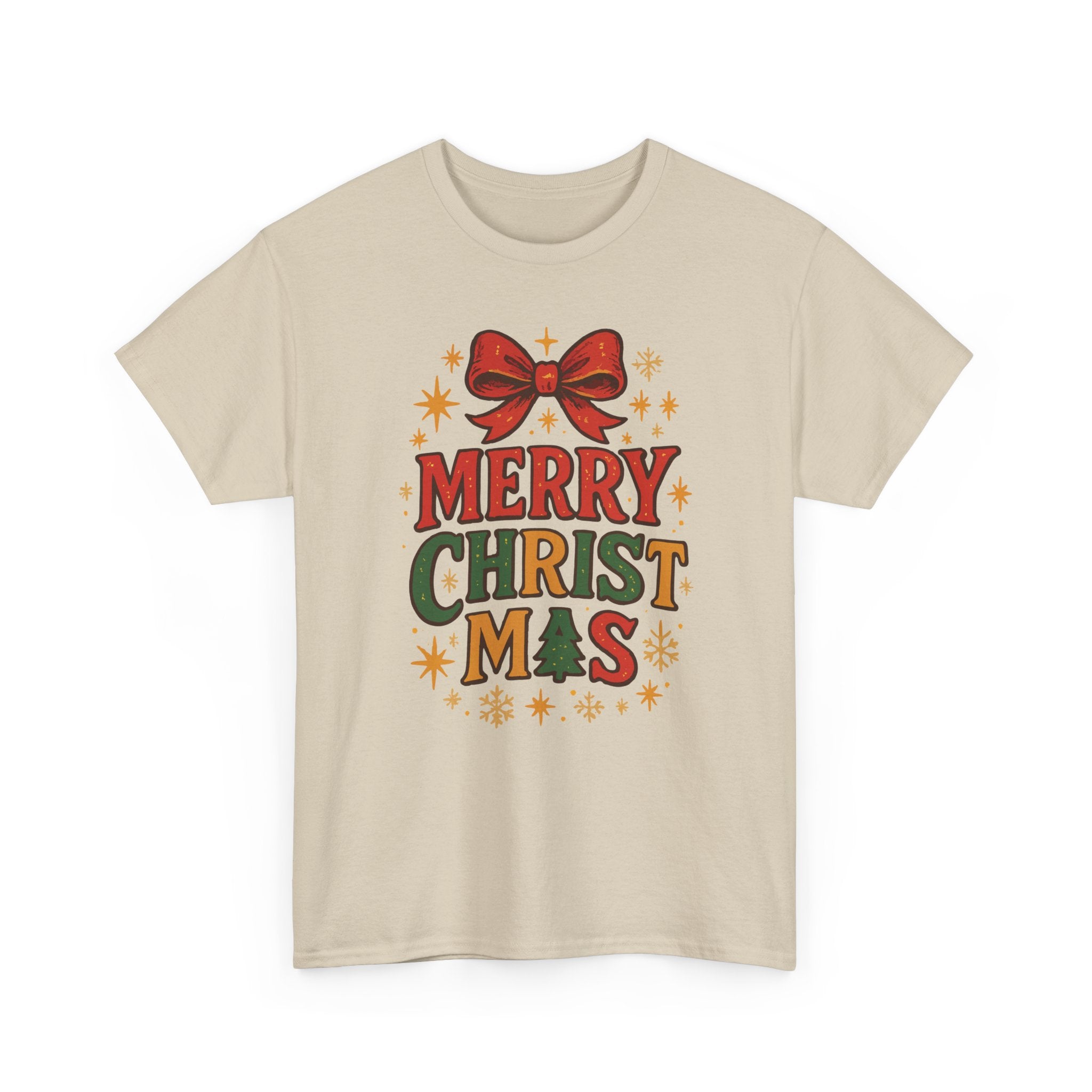 Merry Christmas Unisex Cotton Tee