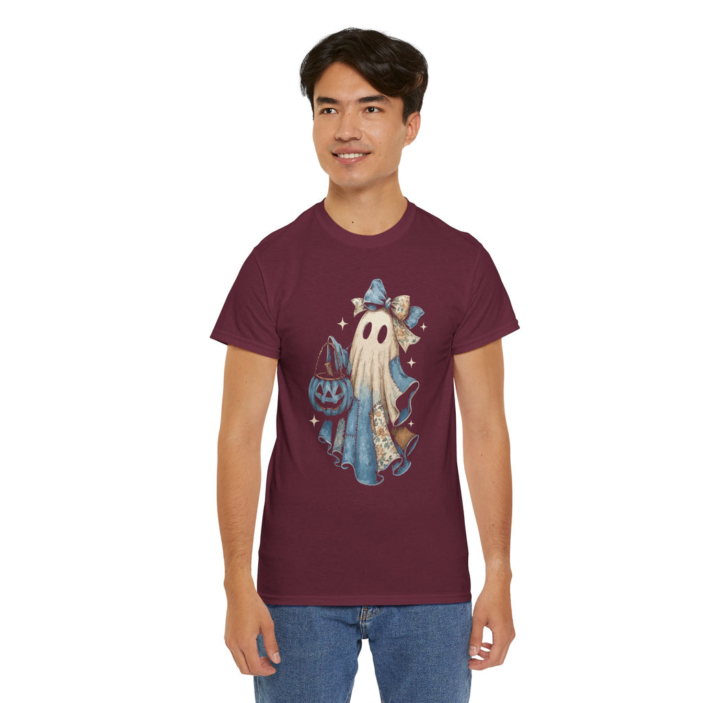 Ghost Halloween Unisex Cotton Tee