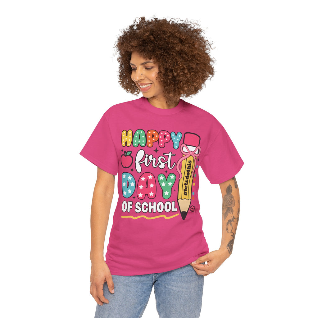 First Day of School Unisex Tee
