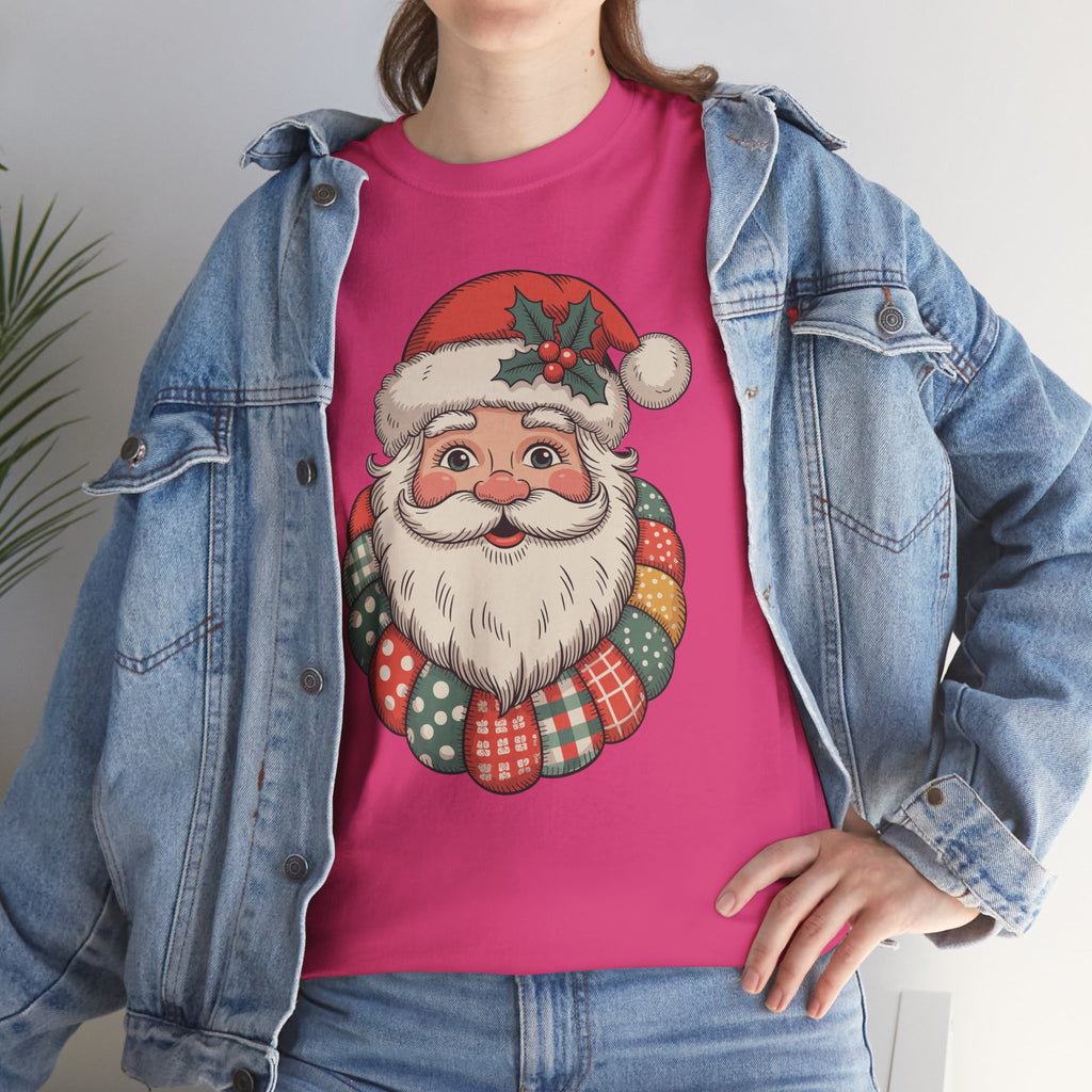 Vintage Santa Unisex Cotton Tee
