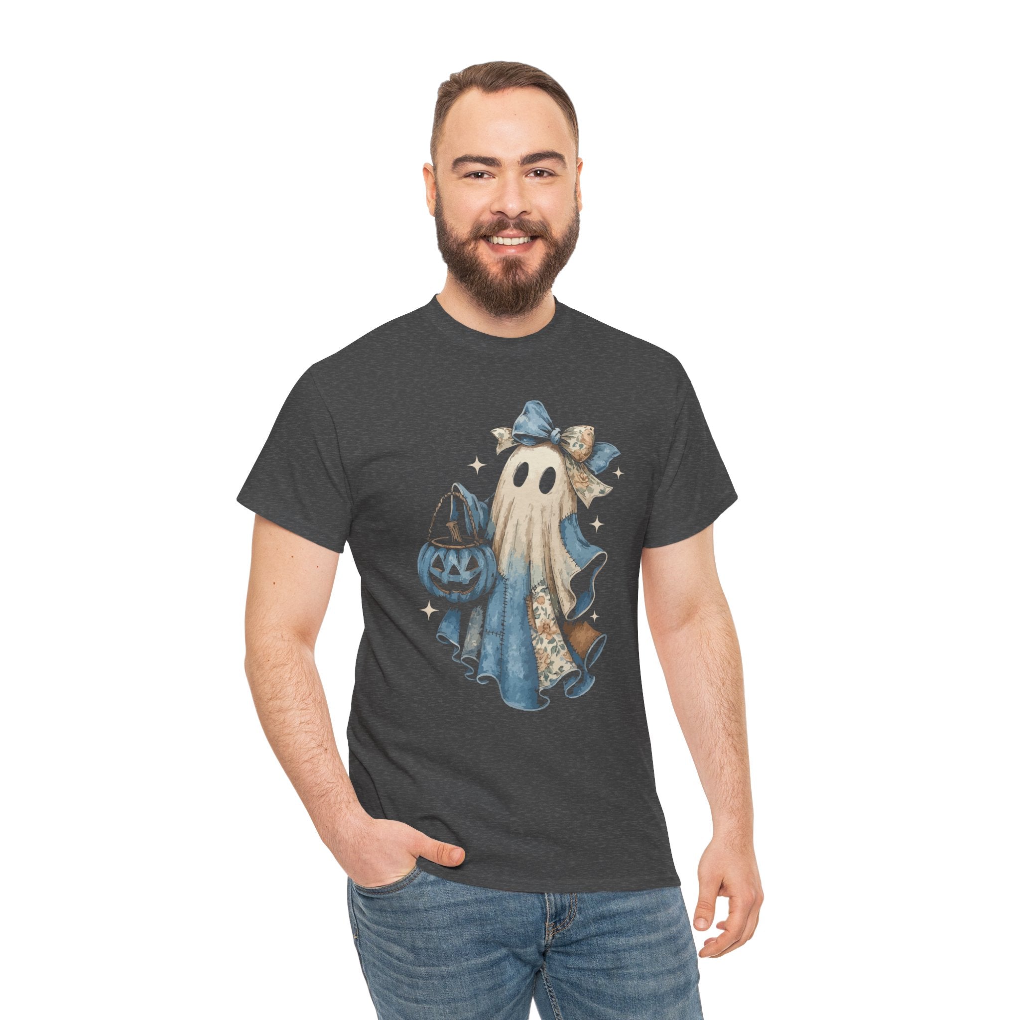 Ghost Halloween Unisex Cotton Tee