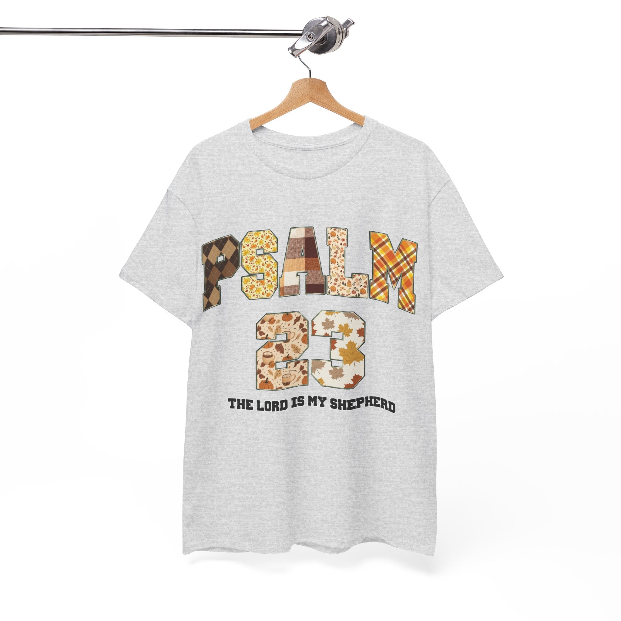 Psalm 23 Patchwork Unisex Cotton Tee