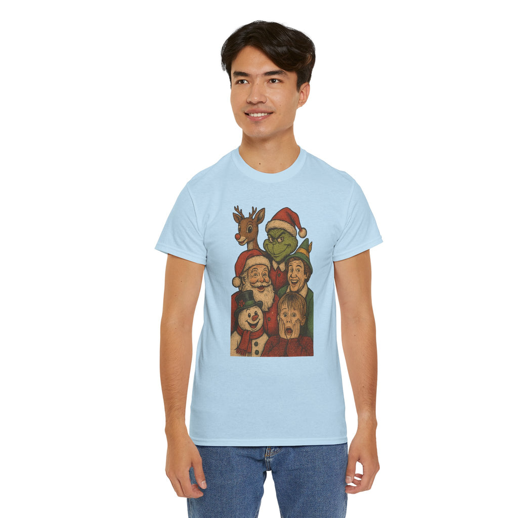 Christmas Icon Vintage Unisex Cotton Tee