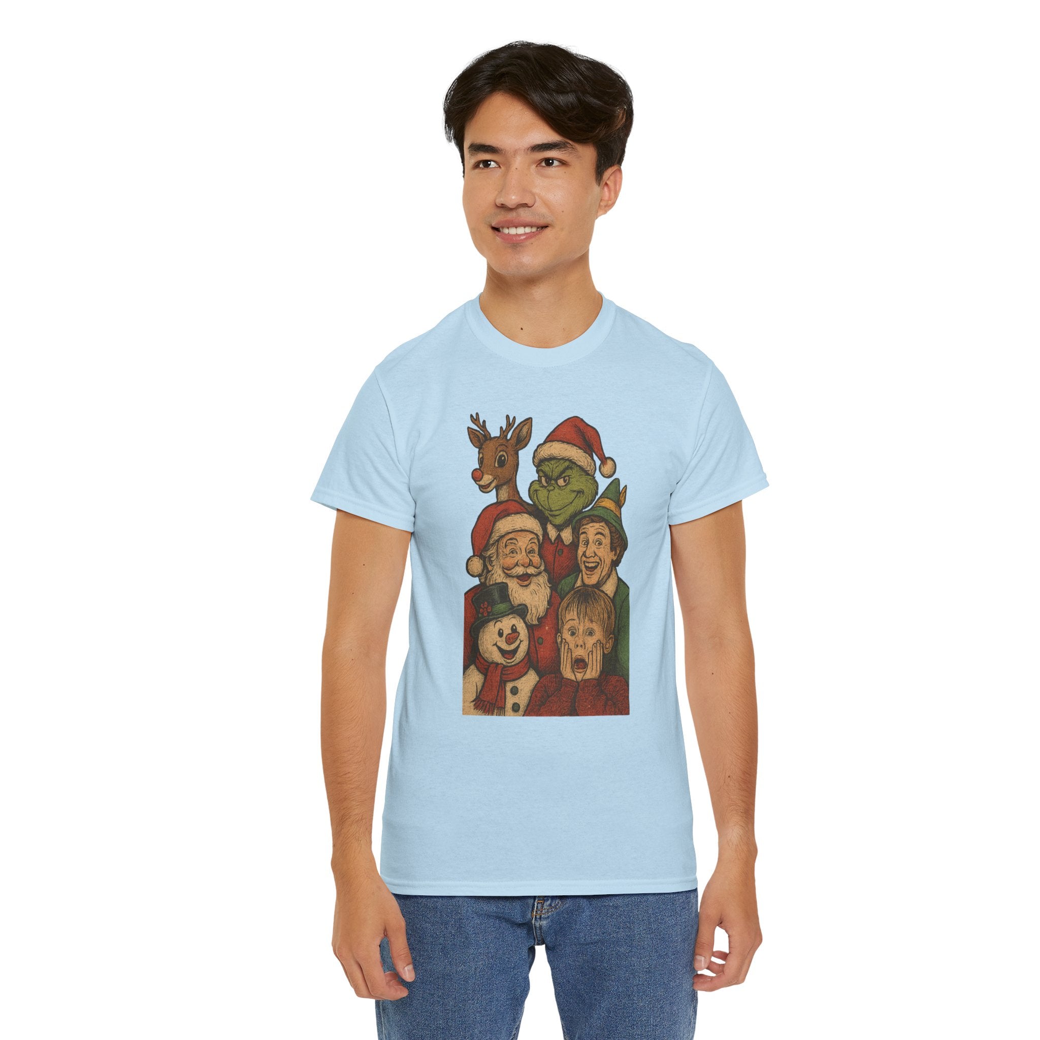 Christmas Icon Vintage Unisex Cotton Tee
