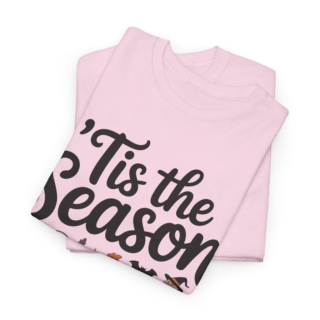 Holiday Season Unisex Cotton T-Shirt - Tis the Season Design