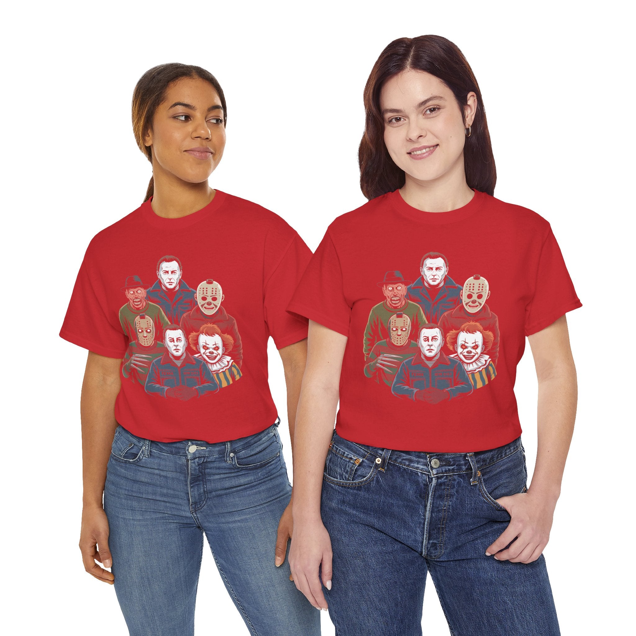 Horror Icons Unisex Cotton Tee