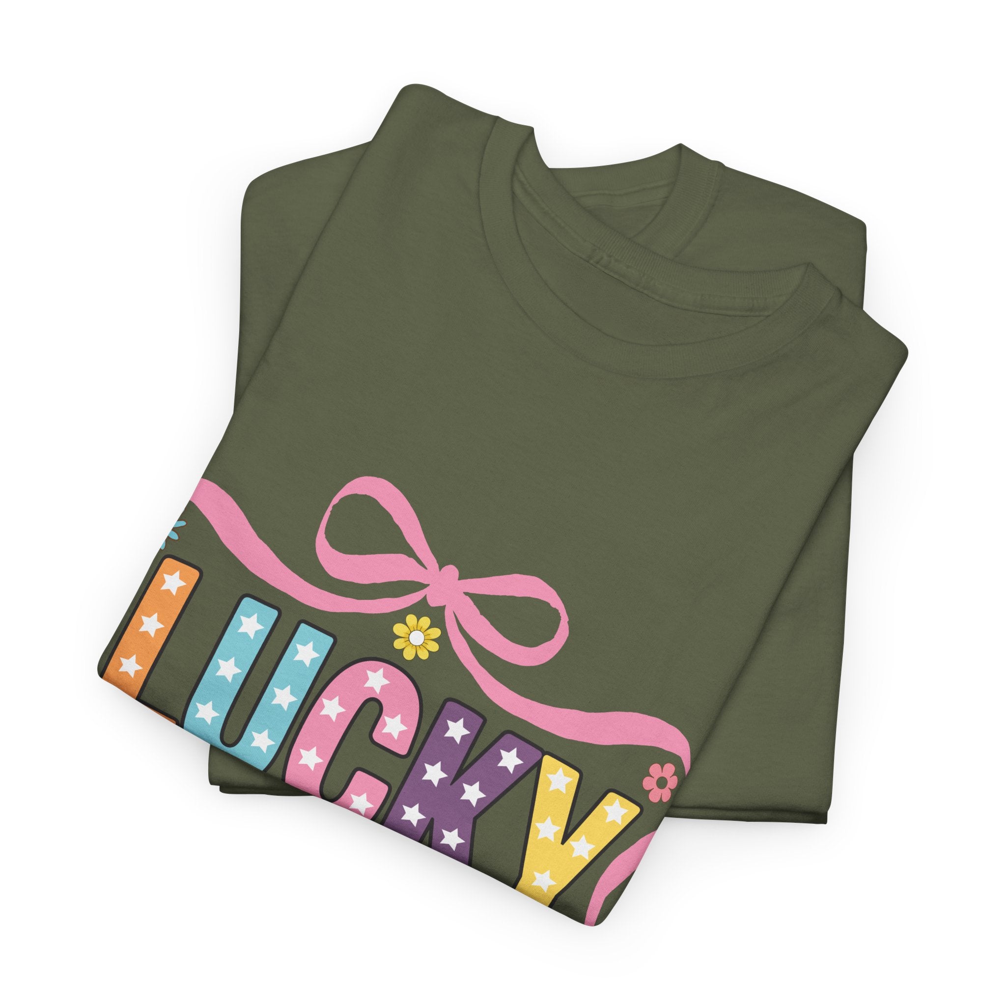 Lucky Mama Unisex Cotton Tee