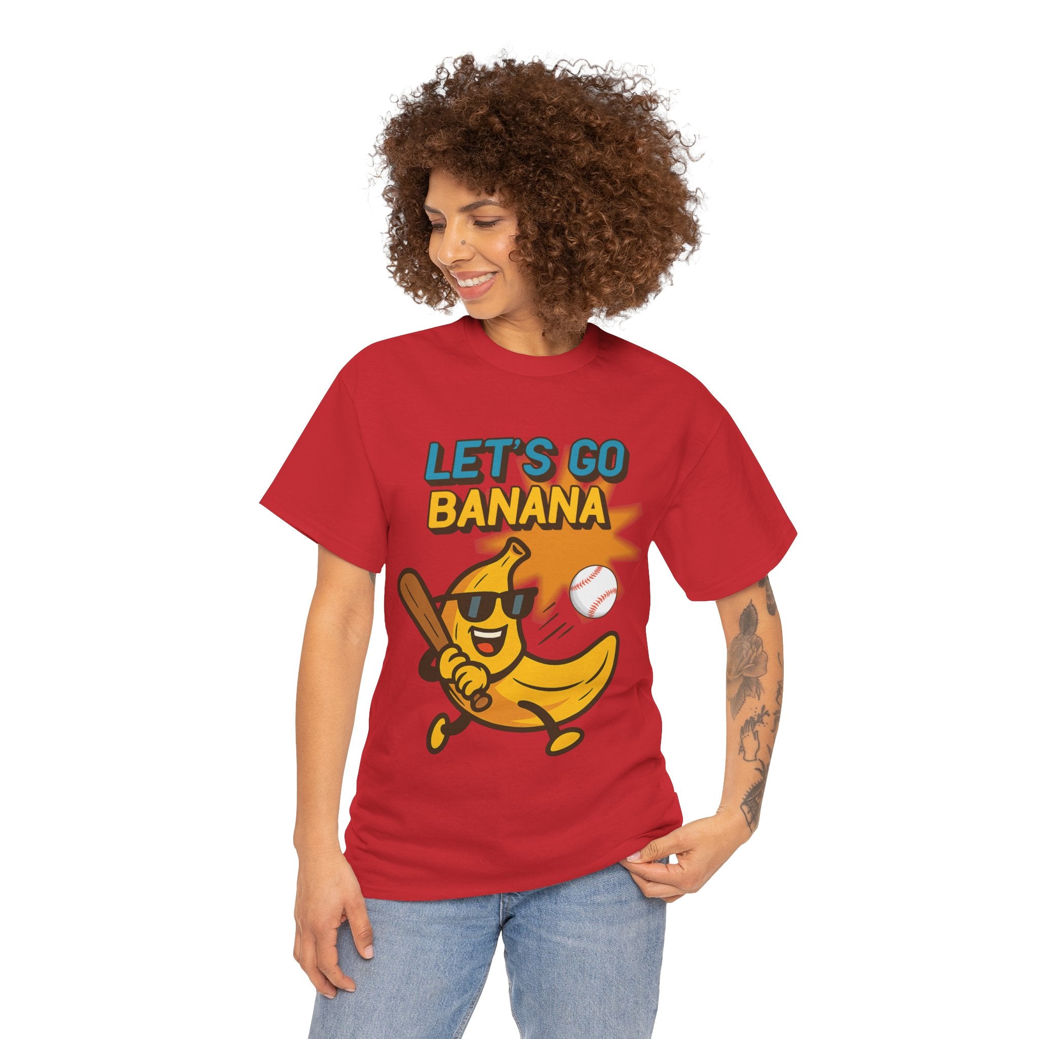Baseball Banana Unisex Tee