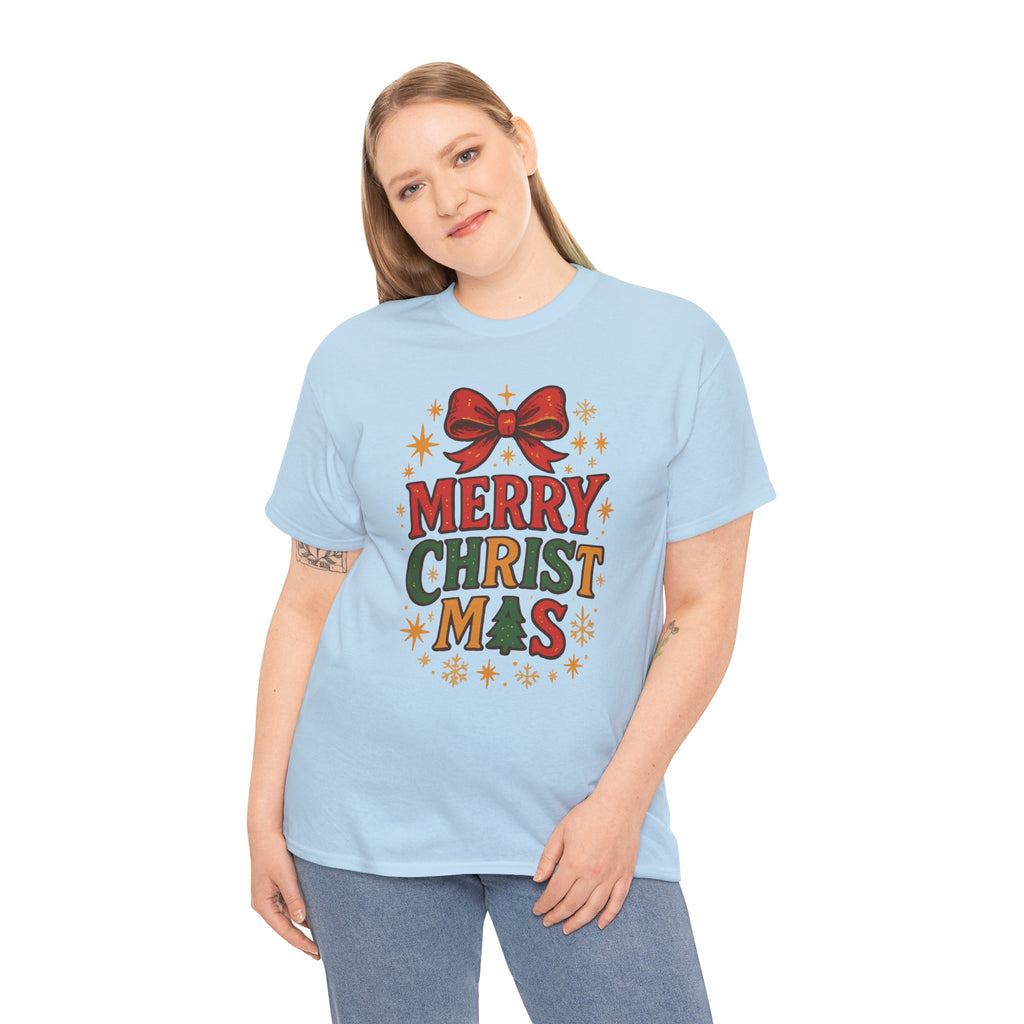 Merry Christmas Unisex Cotton Tee