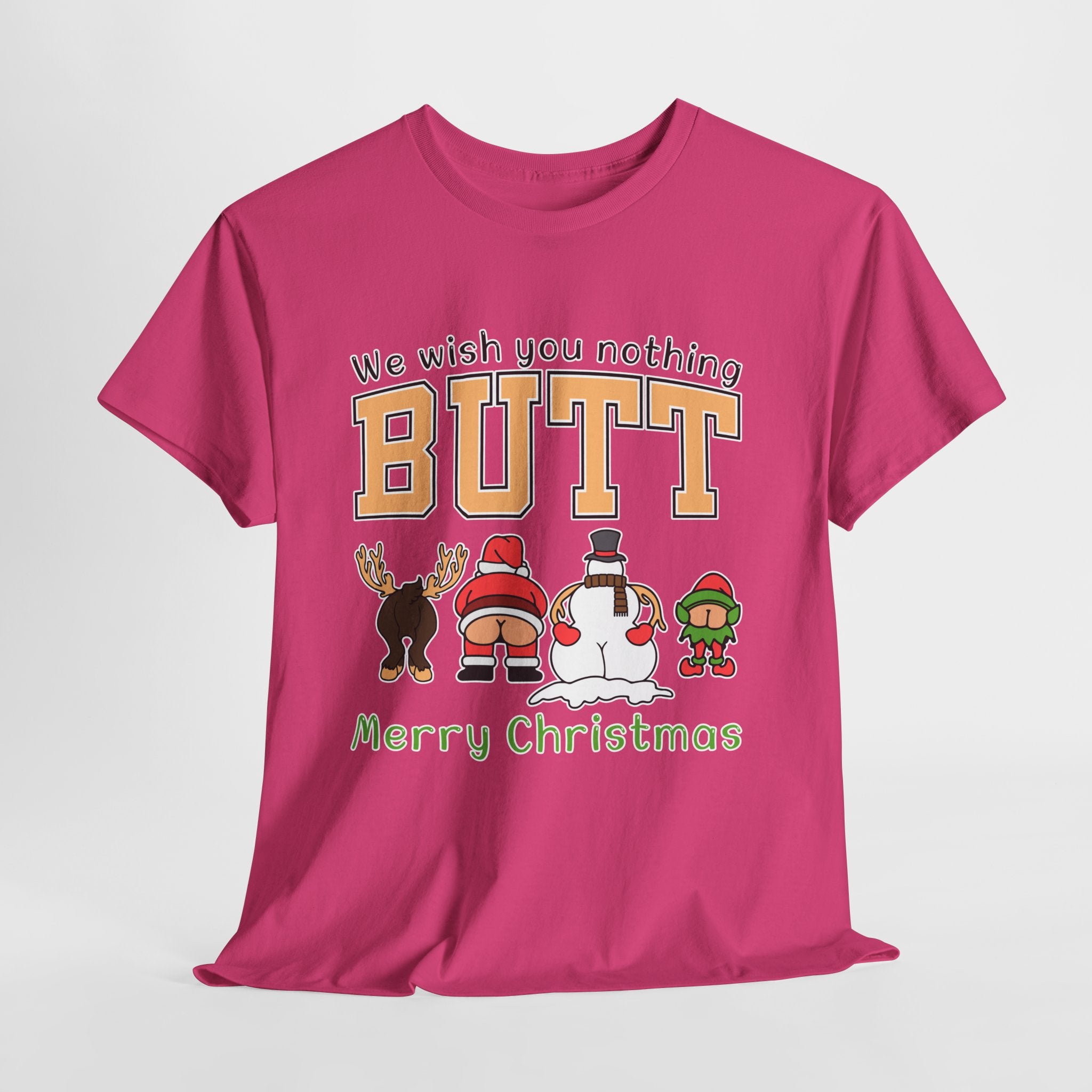 Christmas Butts Unisex Cotton Tee