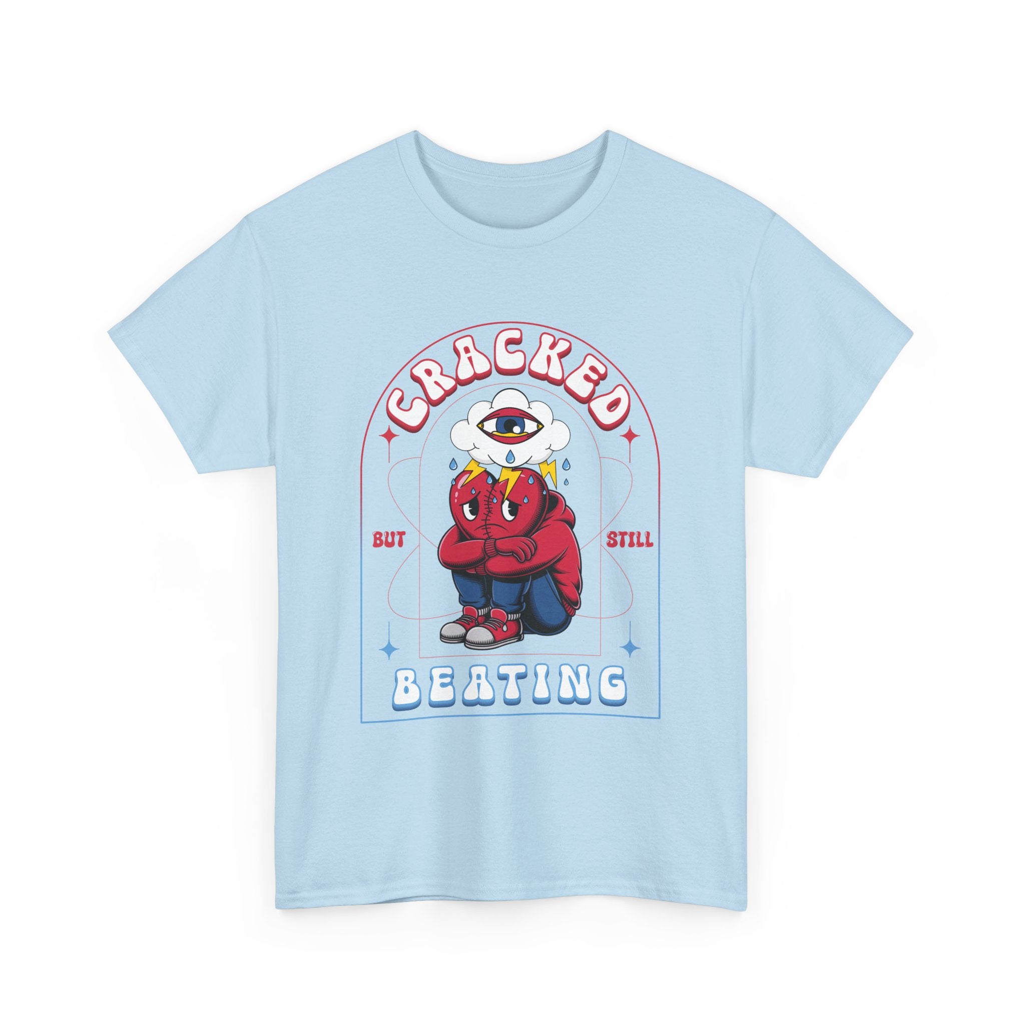 Cracked but still beating Tee