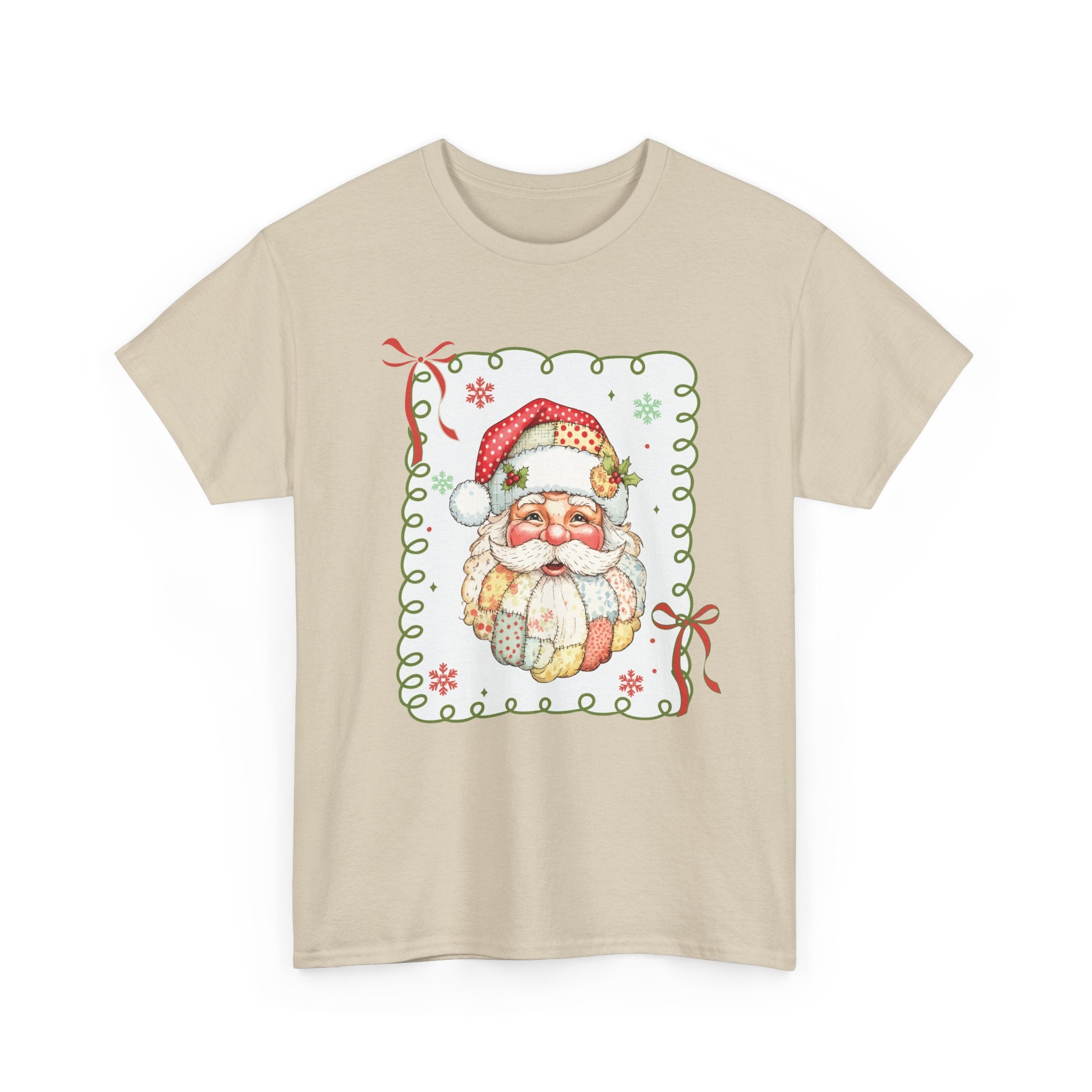 Santa Vintage Unisex Cotton Tee