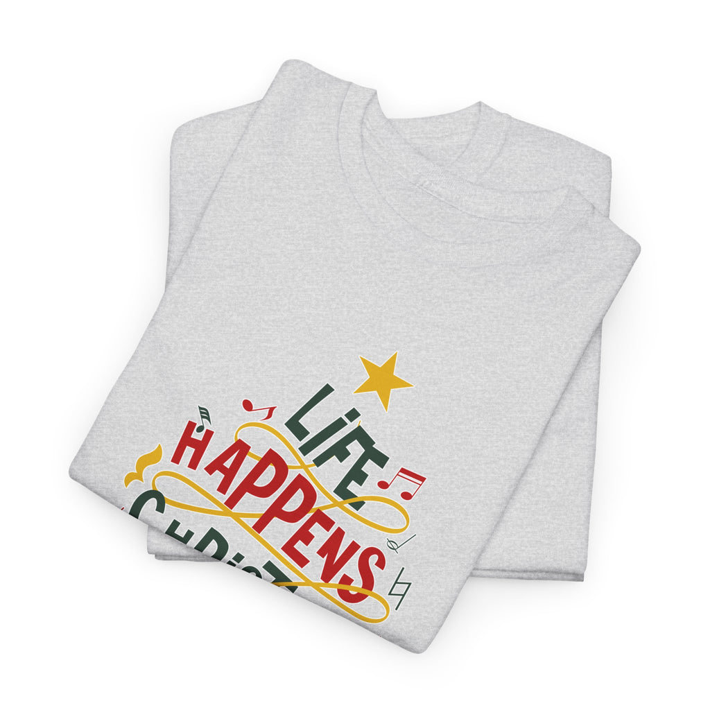 Christmas Music Tree Unisex Cotton Tee