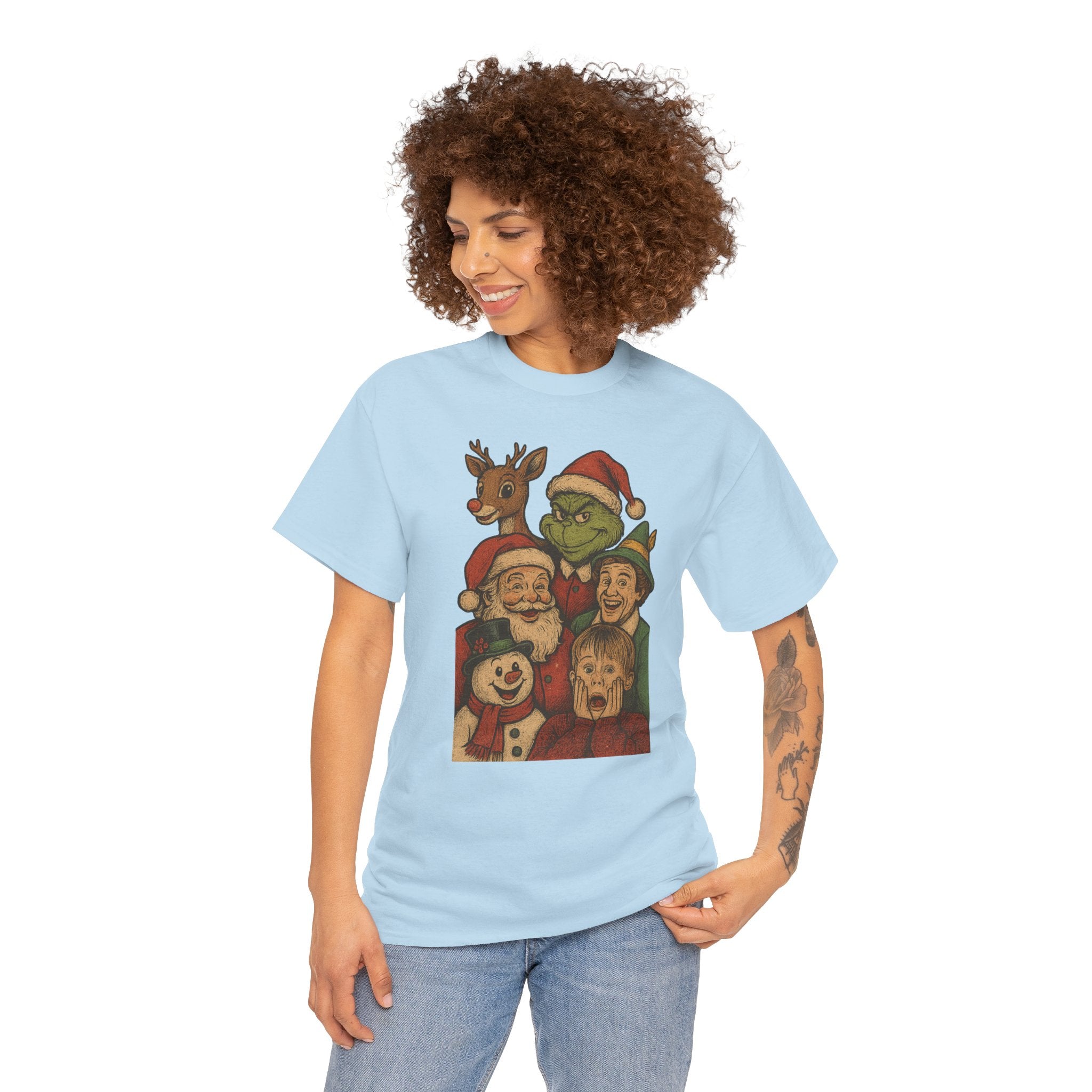 Christmas Icon Vintage Unisex Cotton Tee