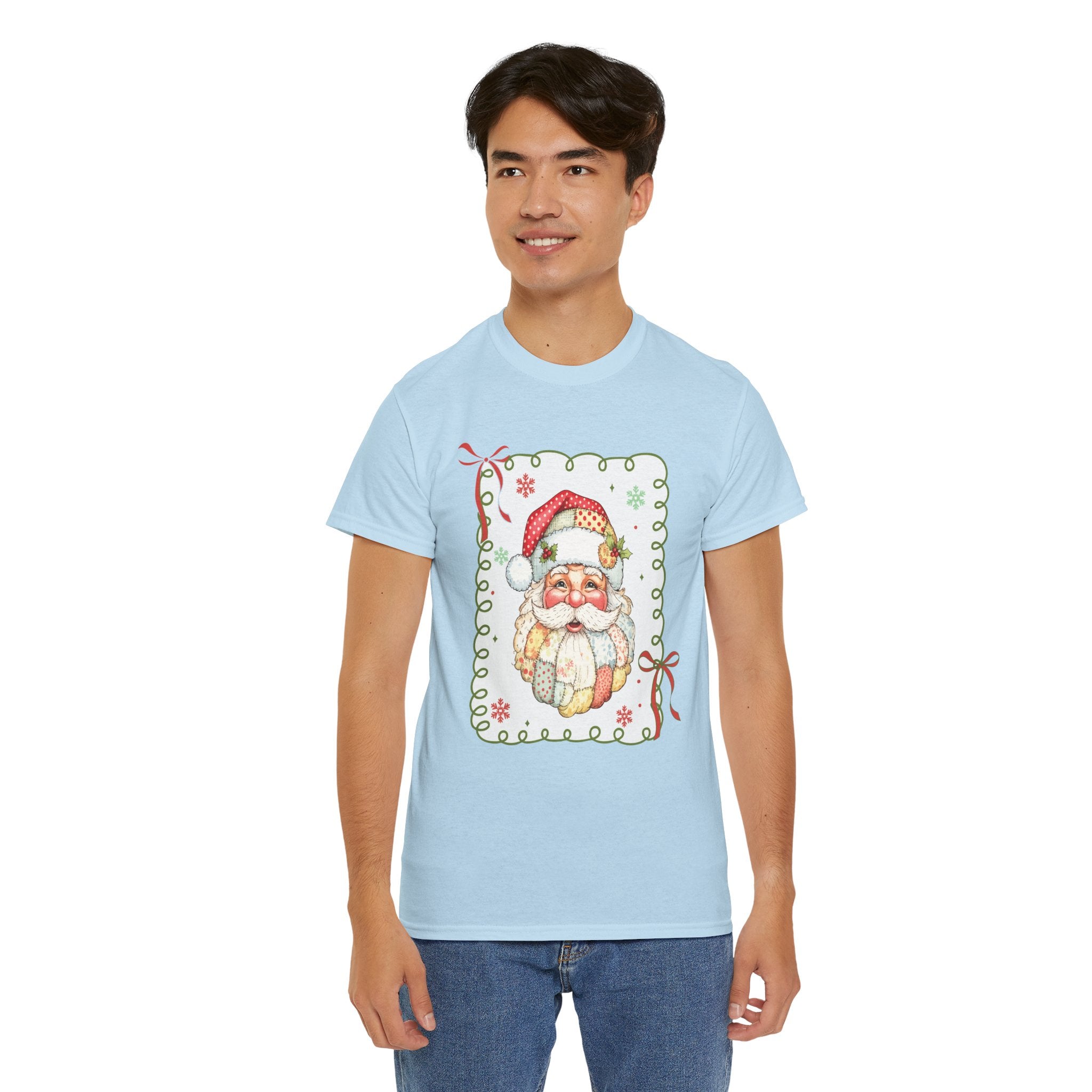 Santa Vintage Unisex Cotton Tee
