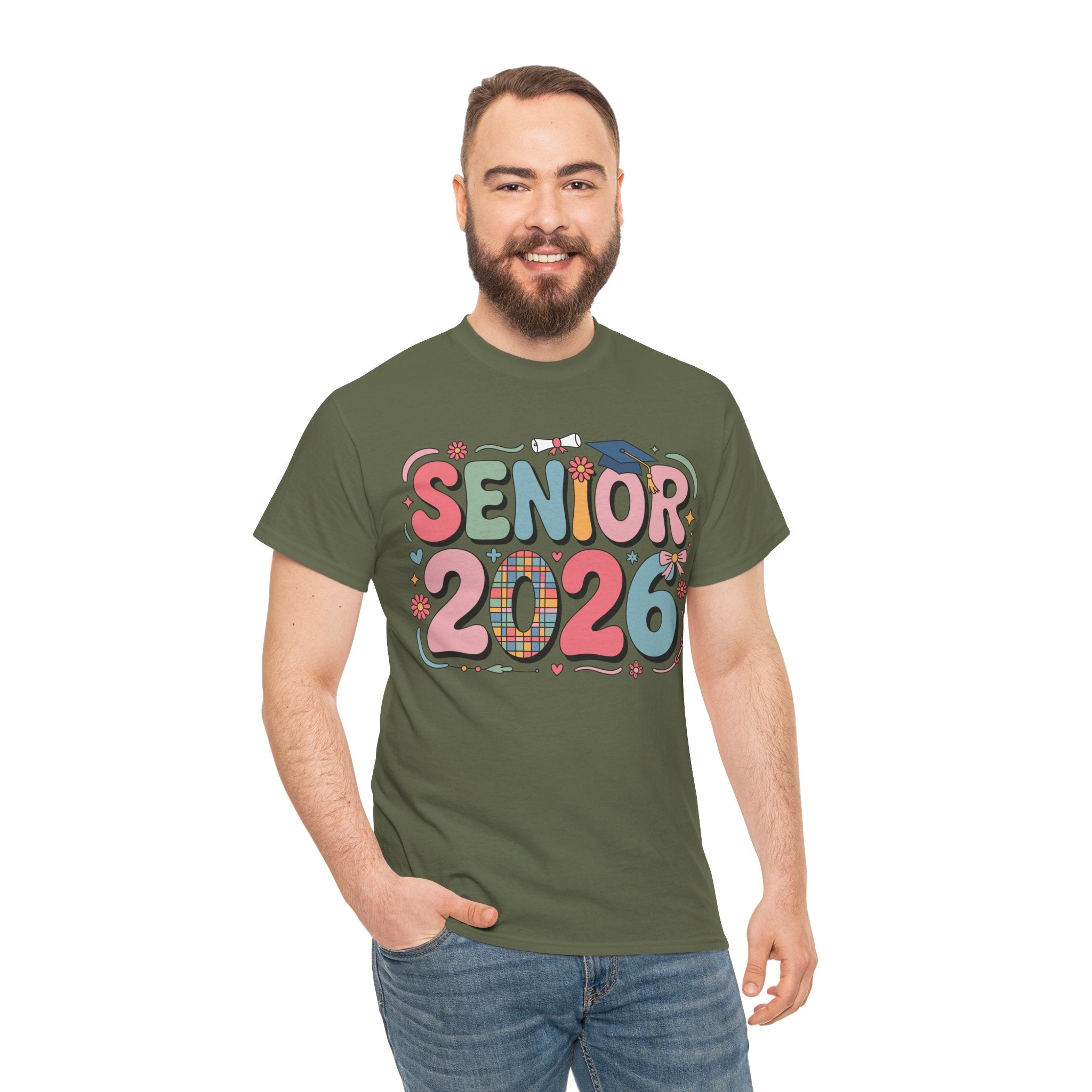 Senior Class of 2026 Unisex Cotton Tee