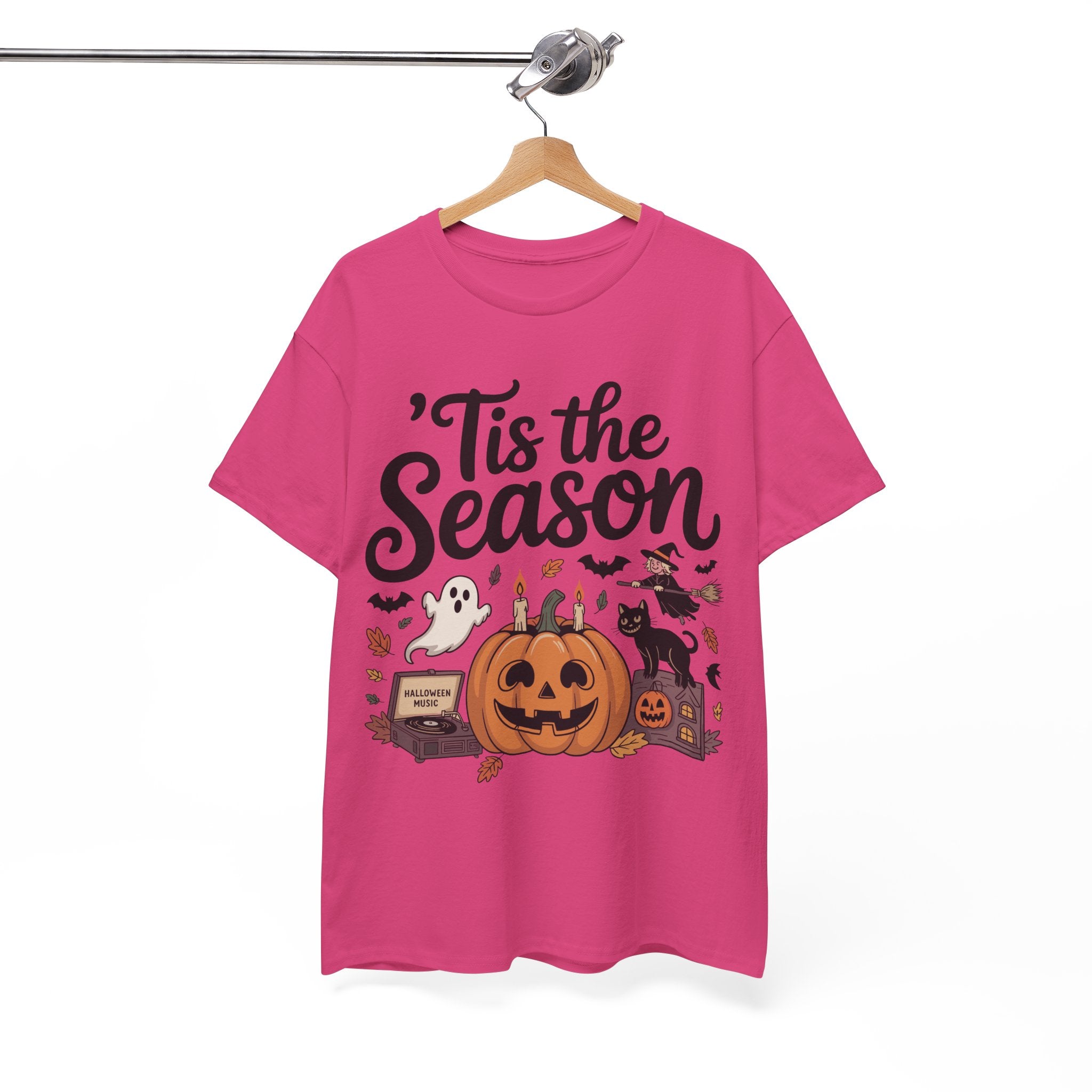 Holiday Season Unisex Cotton T-Shirt - Tis the Season Design