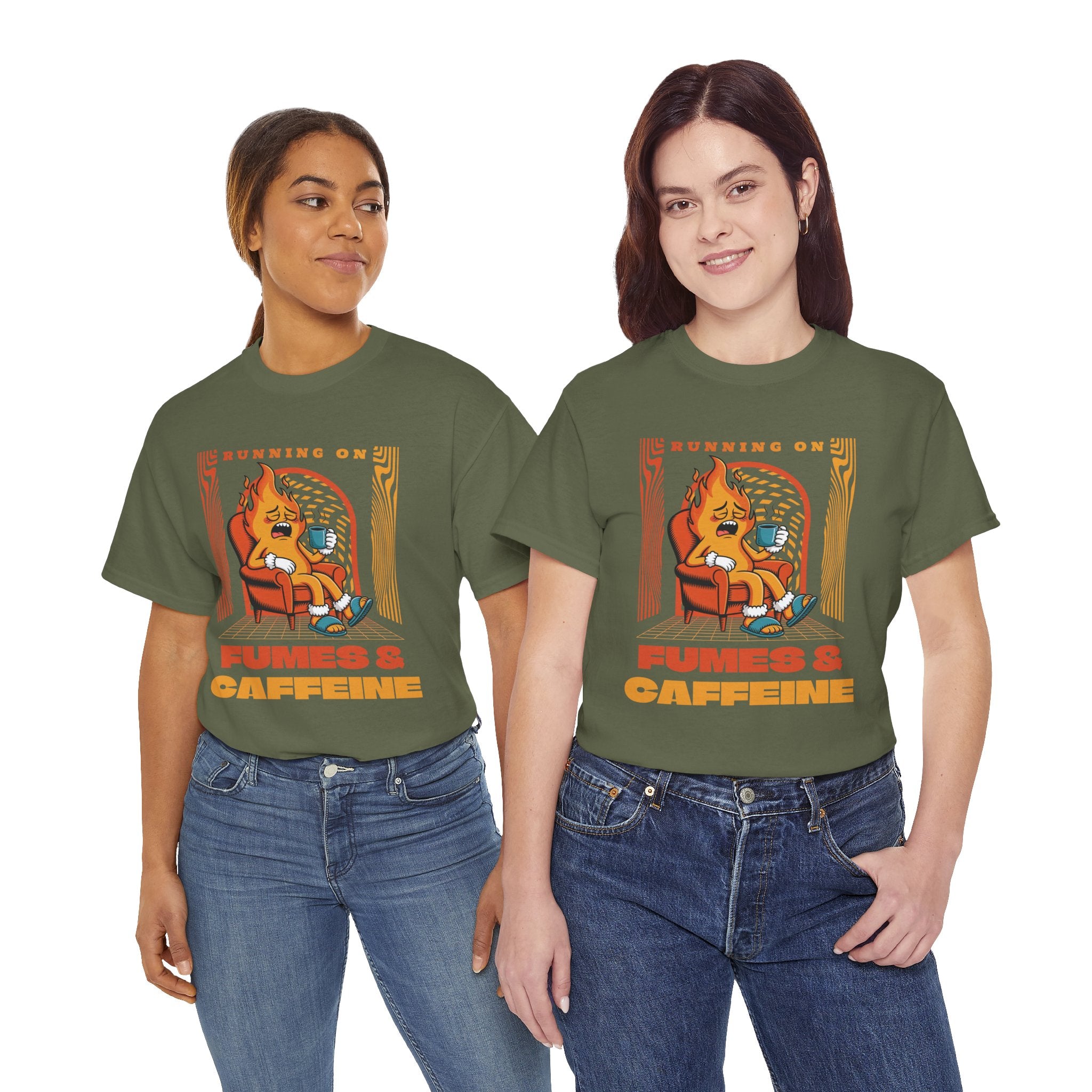 Running on Fumes and Caffeine Tee