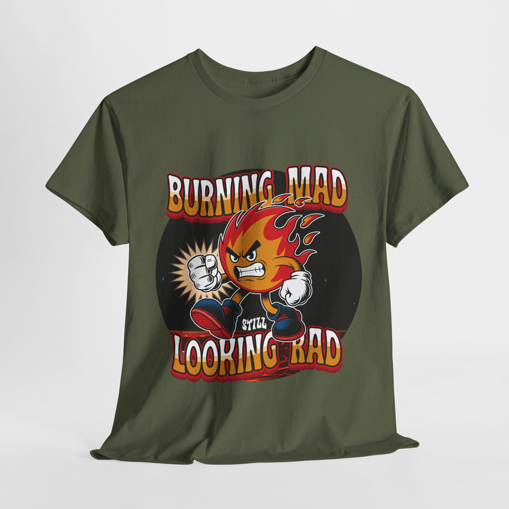 Burning Mad Looking Rad Unisex Tee