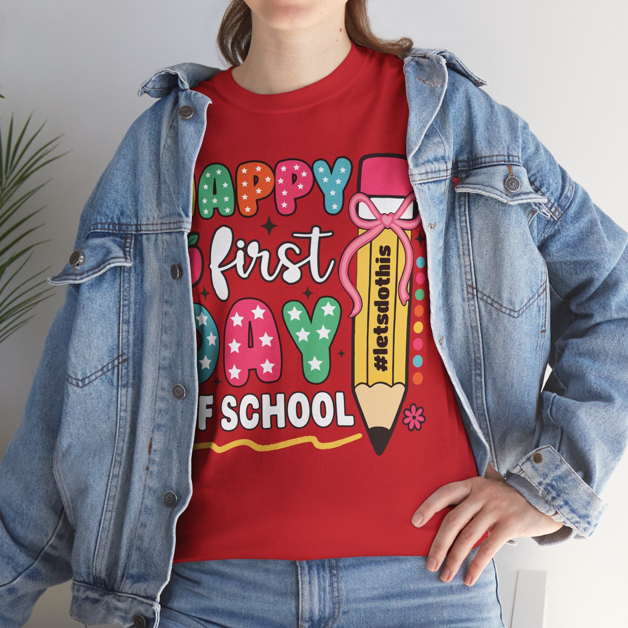 First Day of School Unisex Tee