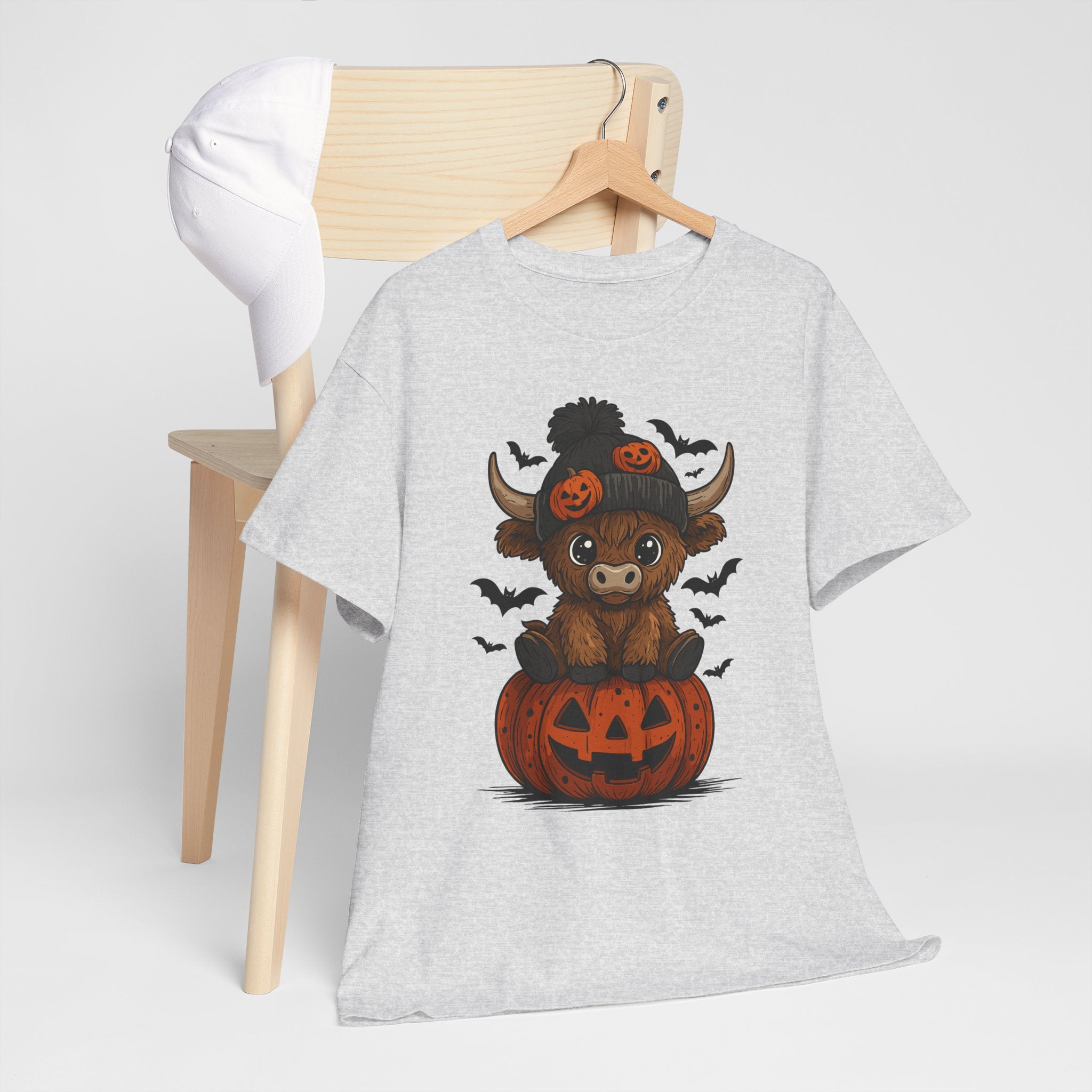 Halloween Cow Unisex Cotton Tshirt