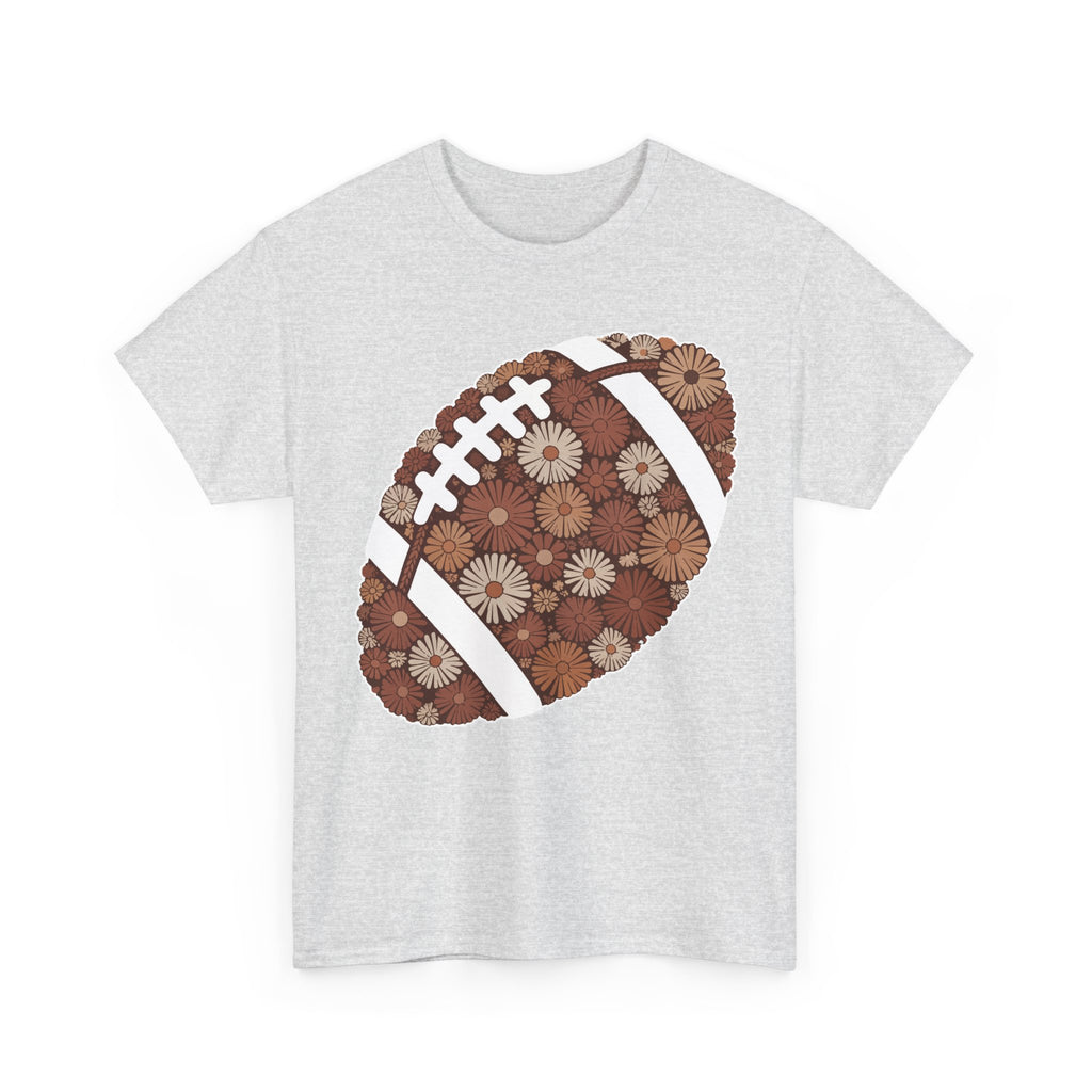 Game Day Touch Down Football Tee — Helmets, Flags & Cheer Icons Unisex Cotton Tee