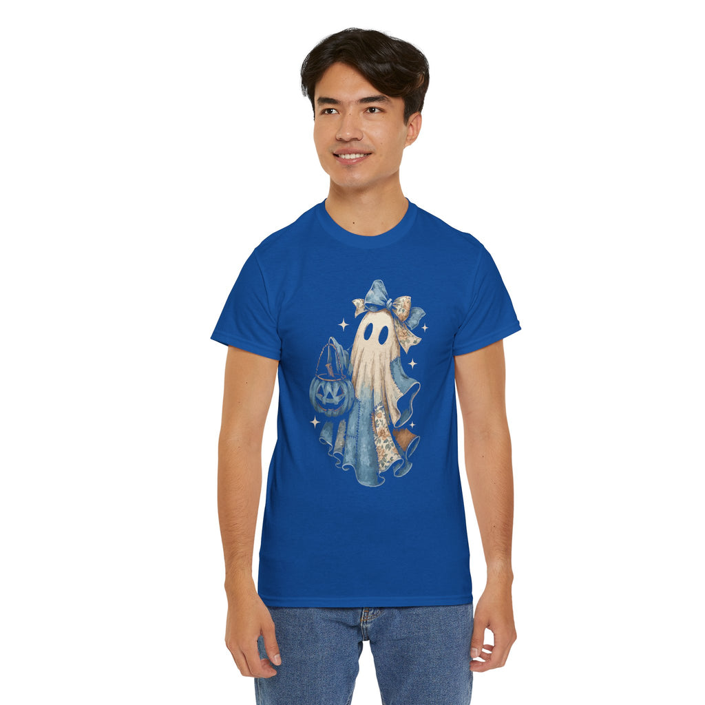 Ghost Halloween Unisex Cotton Tee