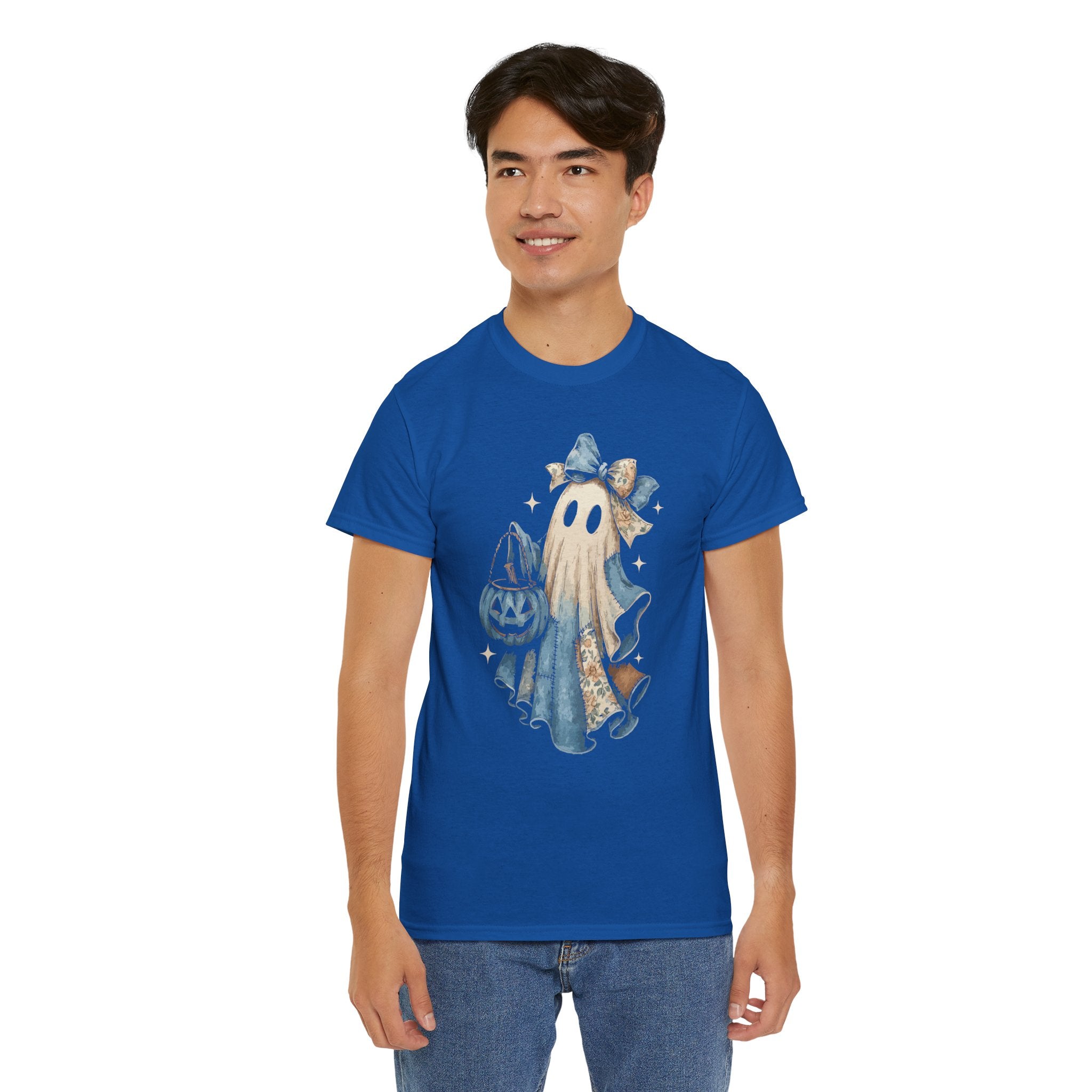 Ghost Halloween Unisex Cotton Tee