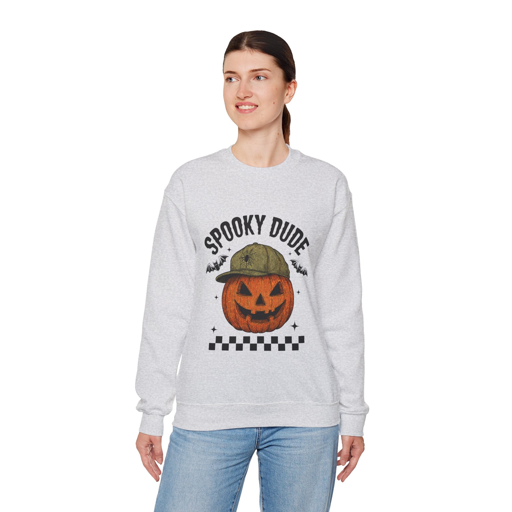 Spooky Pumpkin Crewneck Sweatshirt - Unisex
