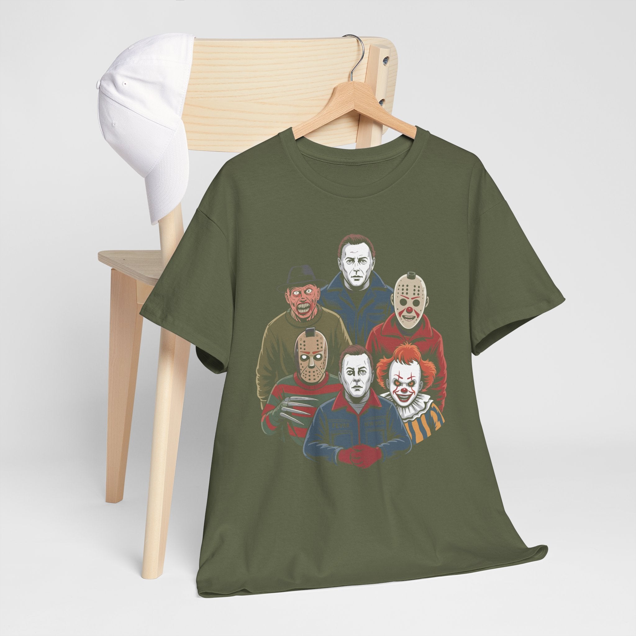 Horror Icons Unisex Cotton Tee
