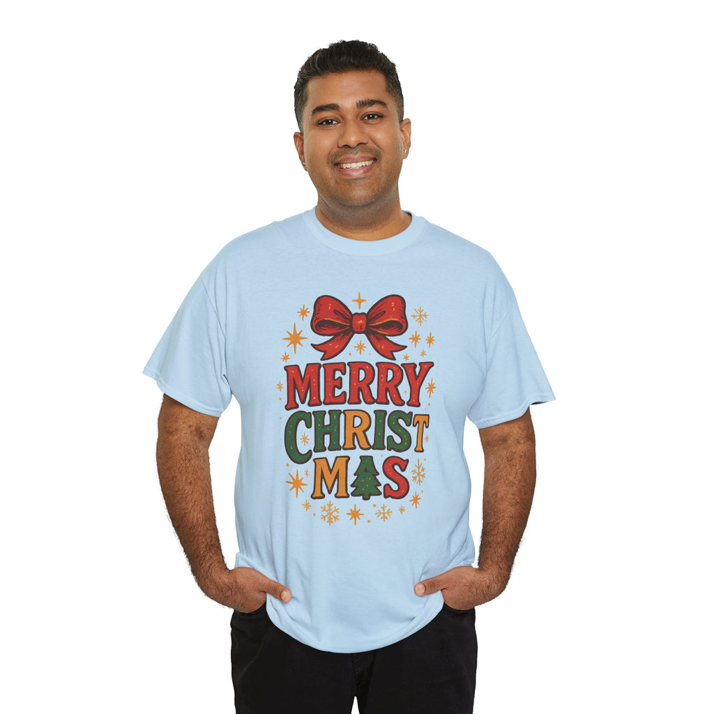 Merry Christmas Unisex Cotton Tee