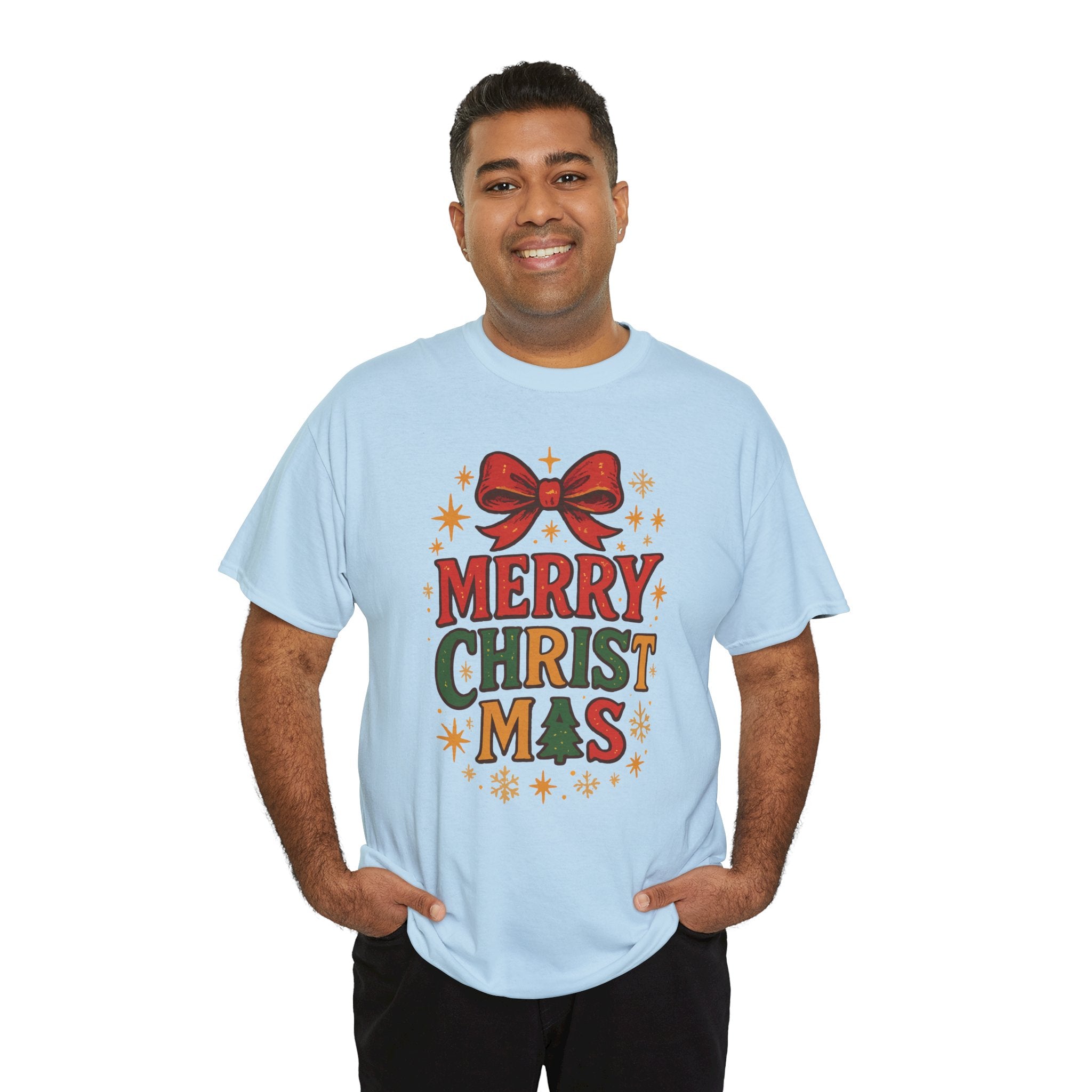 Merry Christmas Unisex Cotton Tee