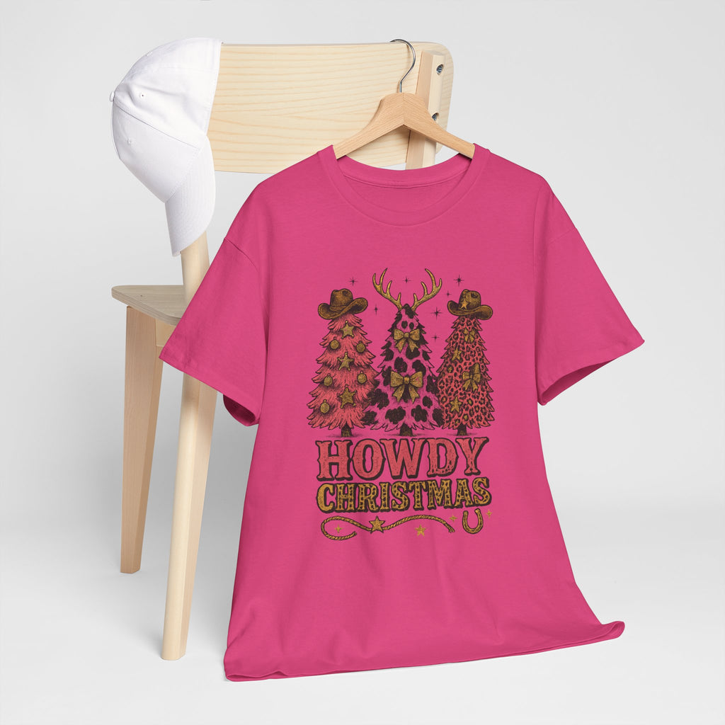 Western Christmas Unisex Cotton Tee