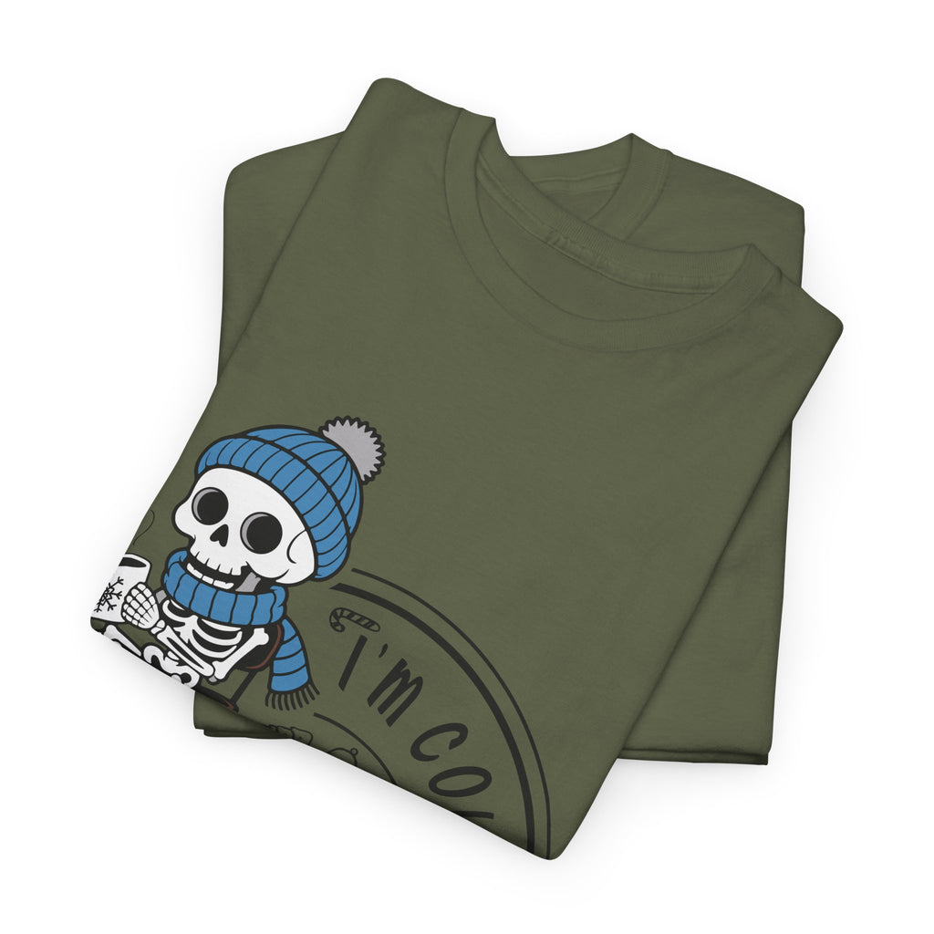 Cozy Skeleton Unisex Cotton Tee
