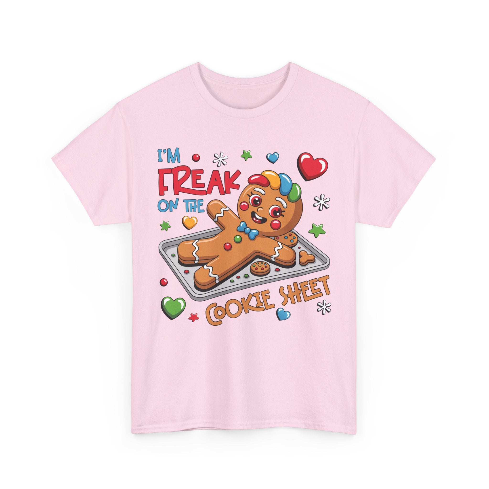 Gingerbread ‘I’m Freak on the Cookie Sheet’ Unisex Cotton Tee