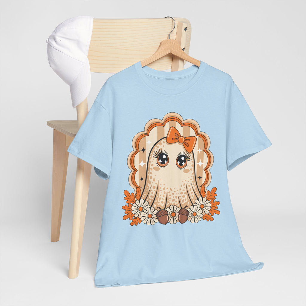 Ghost and Daisies Unisex Cotten Tee