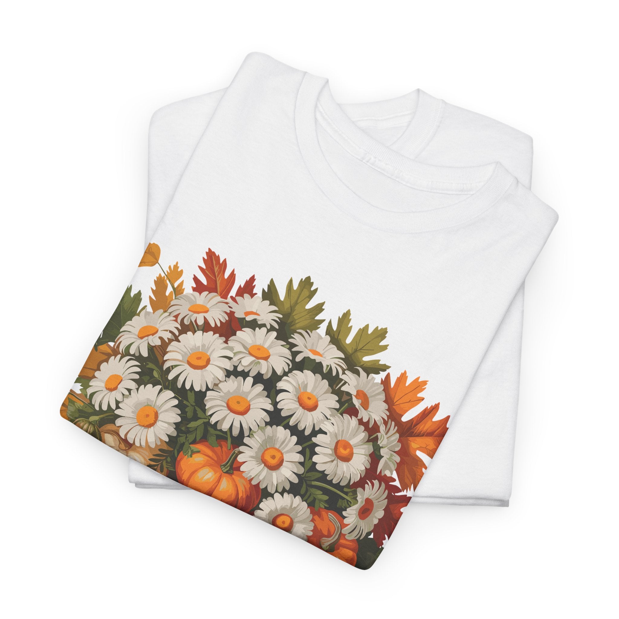 I Will Praise Him In Every Season Fall Floral Unisex Cotton Tee