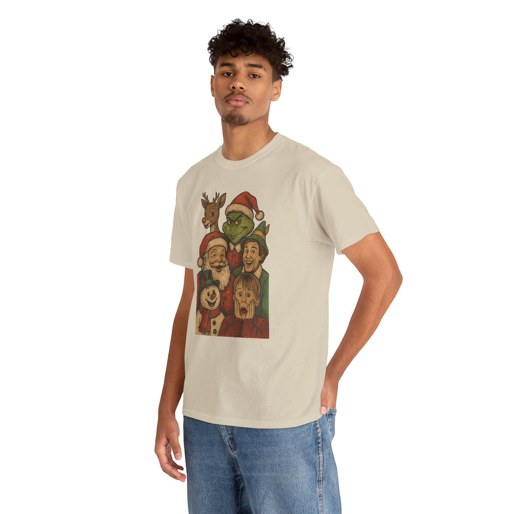 Christmas Icon Vintage Unisex Cotton Tee