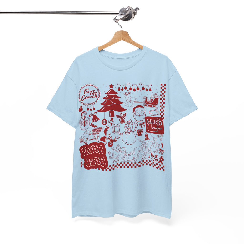 Christmas Festive Unisex Cotton T-shirt