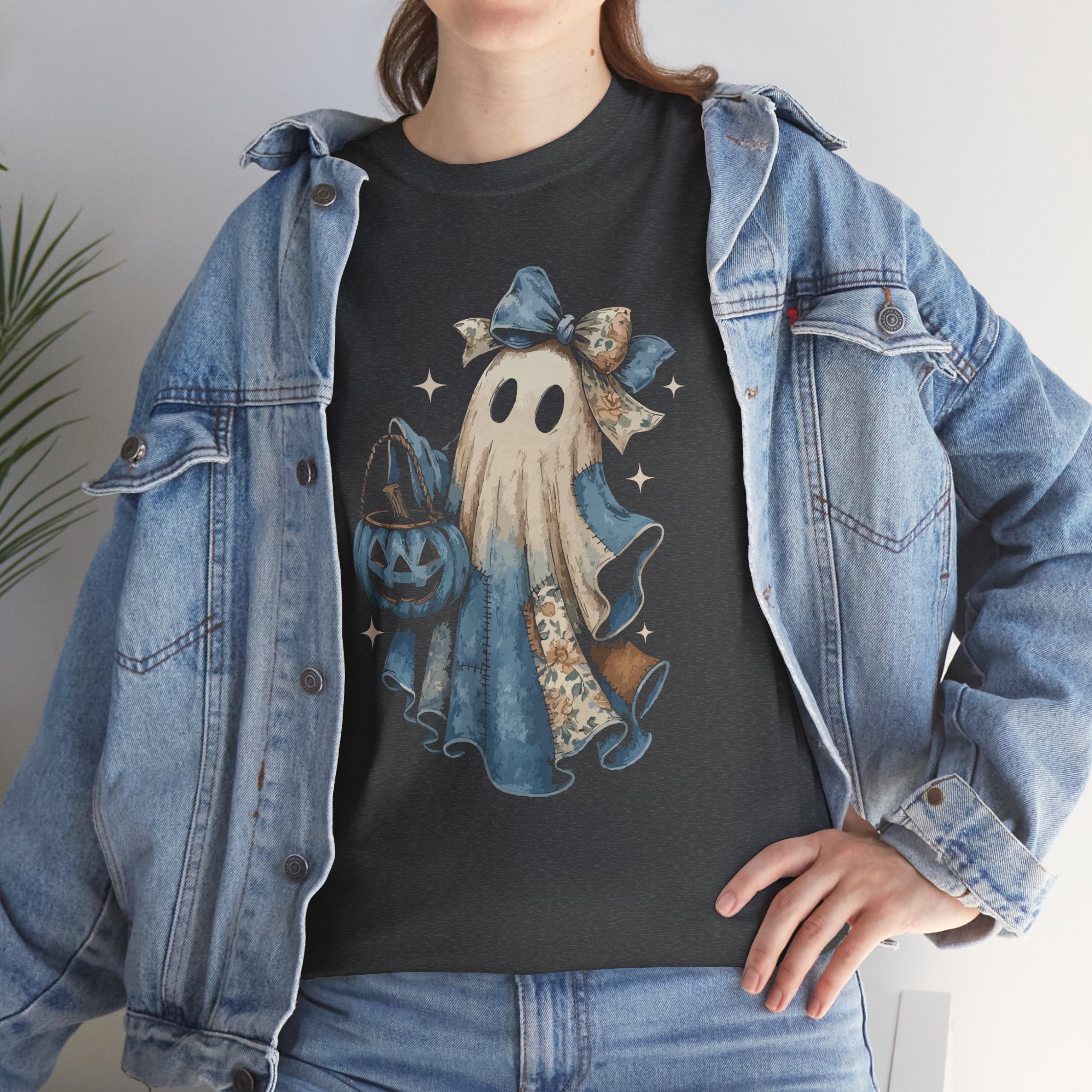 Ghost Halloween Unisex Cotton Tee