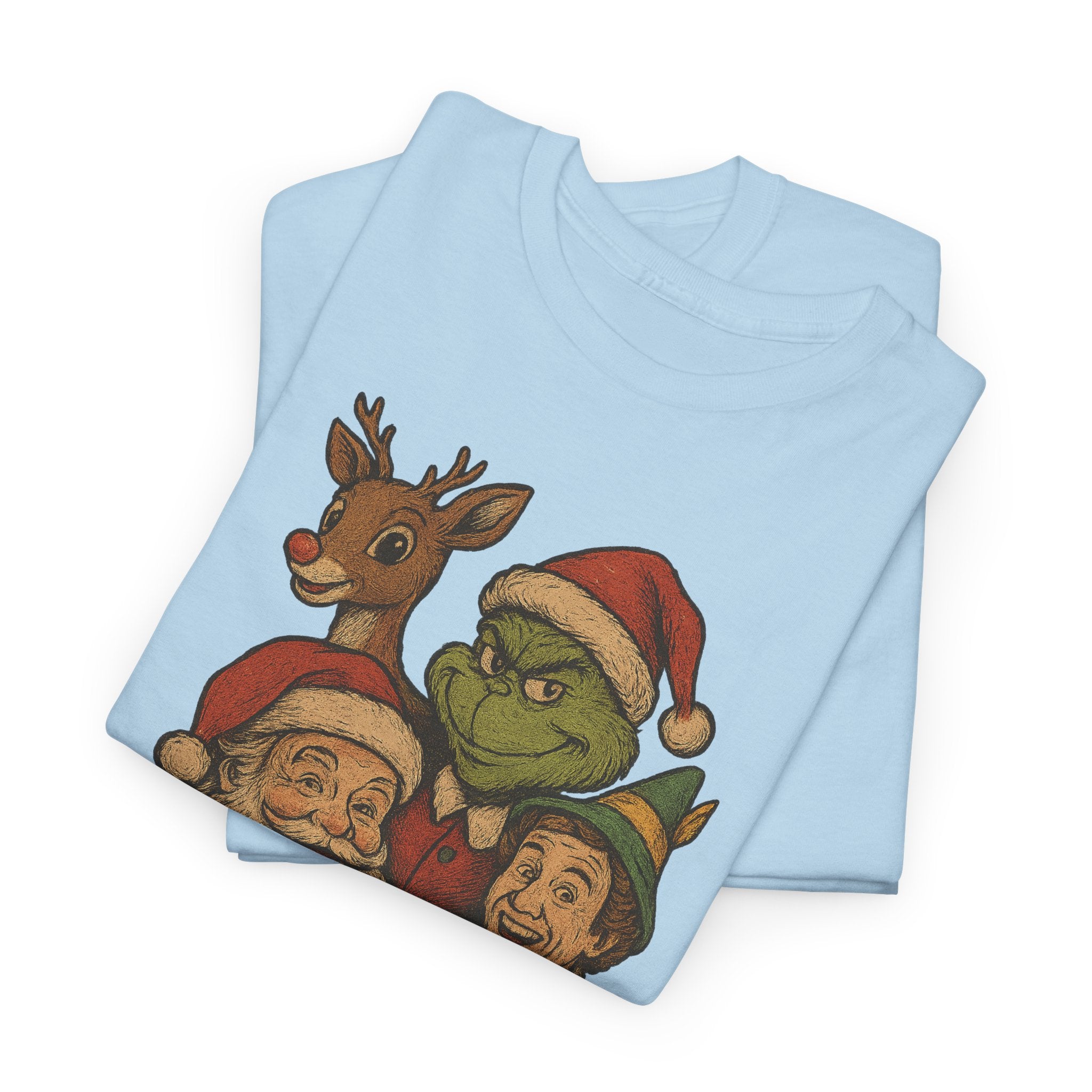 Christmas Icon Vintage Unisex Cotton Tee