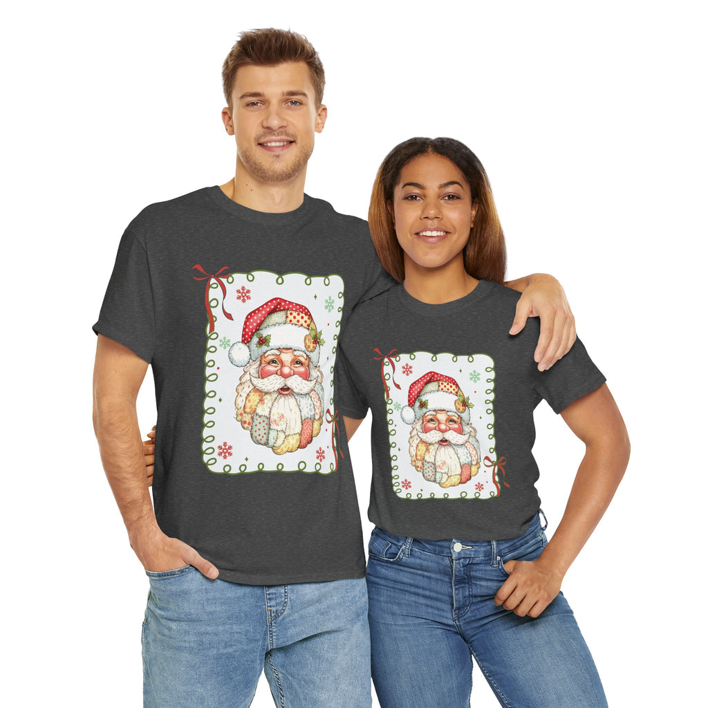 Santa Vintage Unisex Cotton Tee