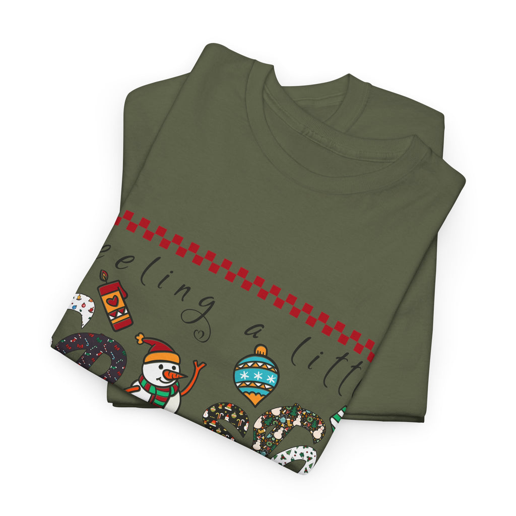 Christmas Frosty Unisex Cotton Tee